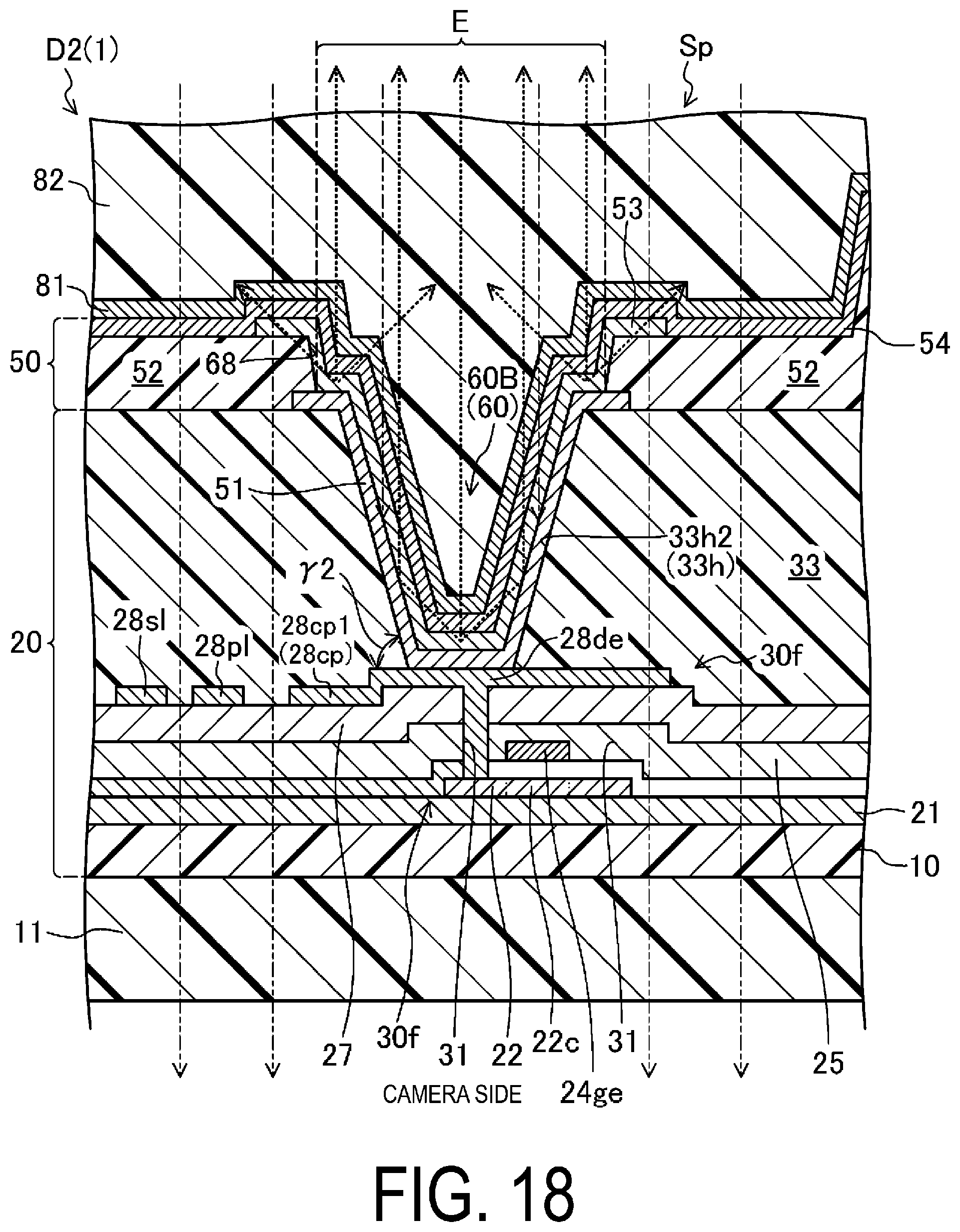 Patent US12317696 Figure 17 – Display device