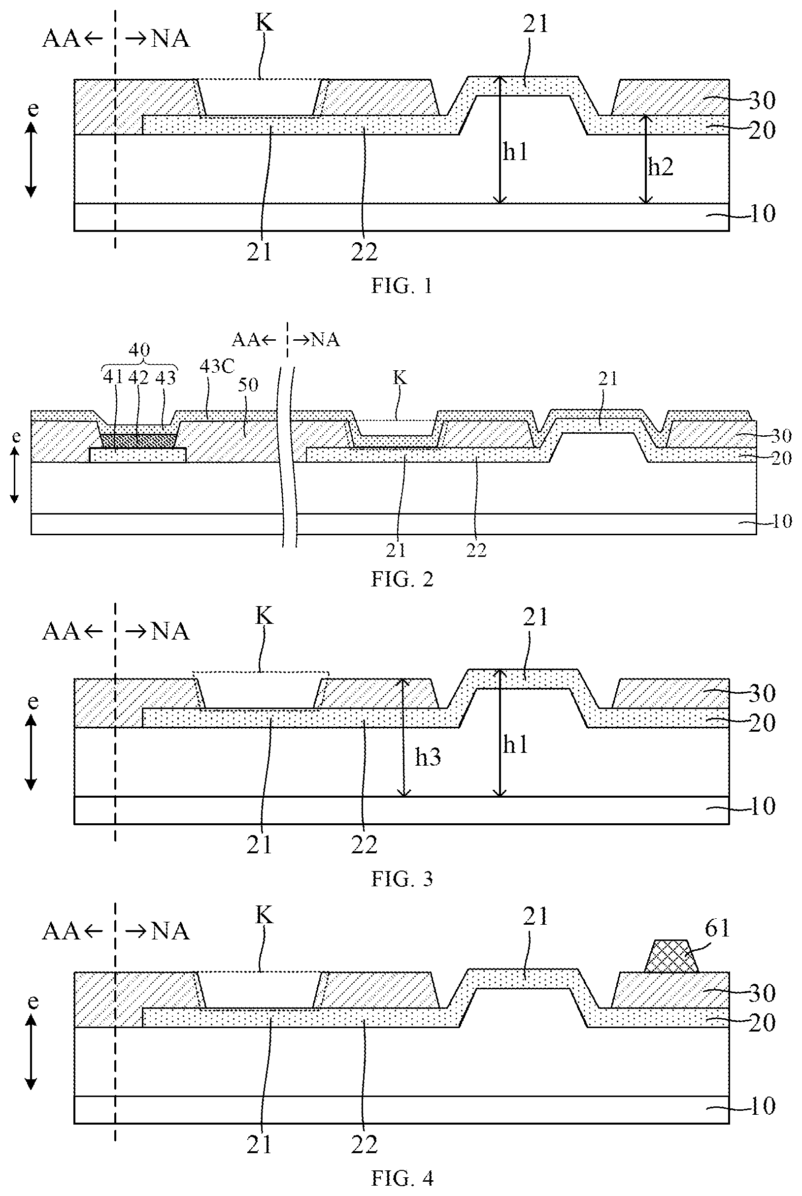 Patent US12317698 Figure 1 – Display panel and display device