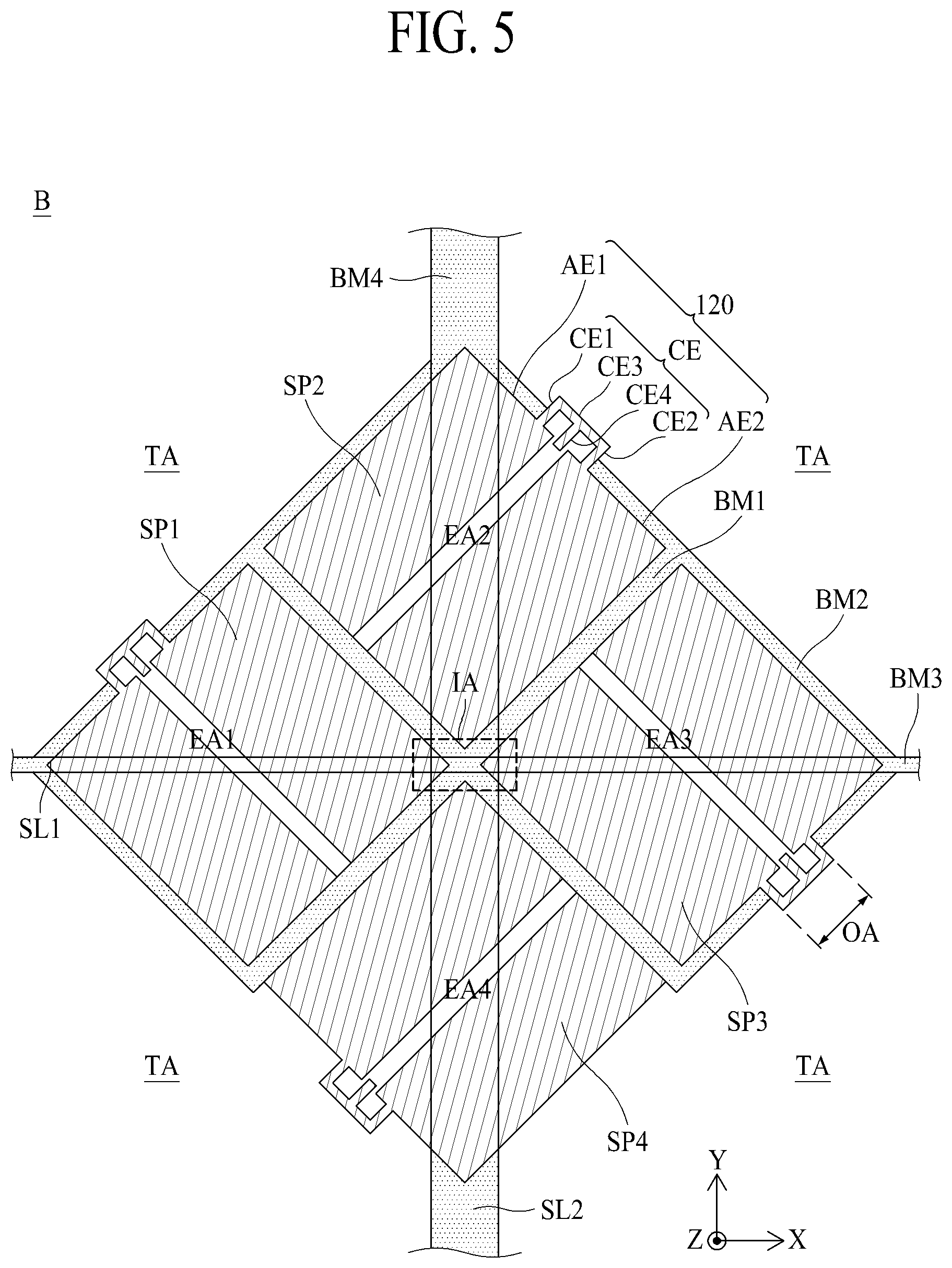 Patent US12317700 Figure 4 – Transparent display device