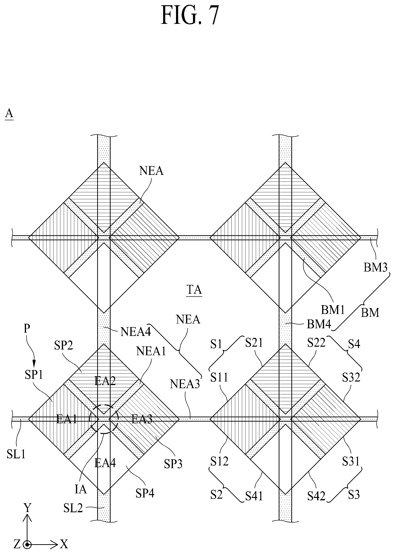 Patent US12317700 Figure 6 – Transparent display device