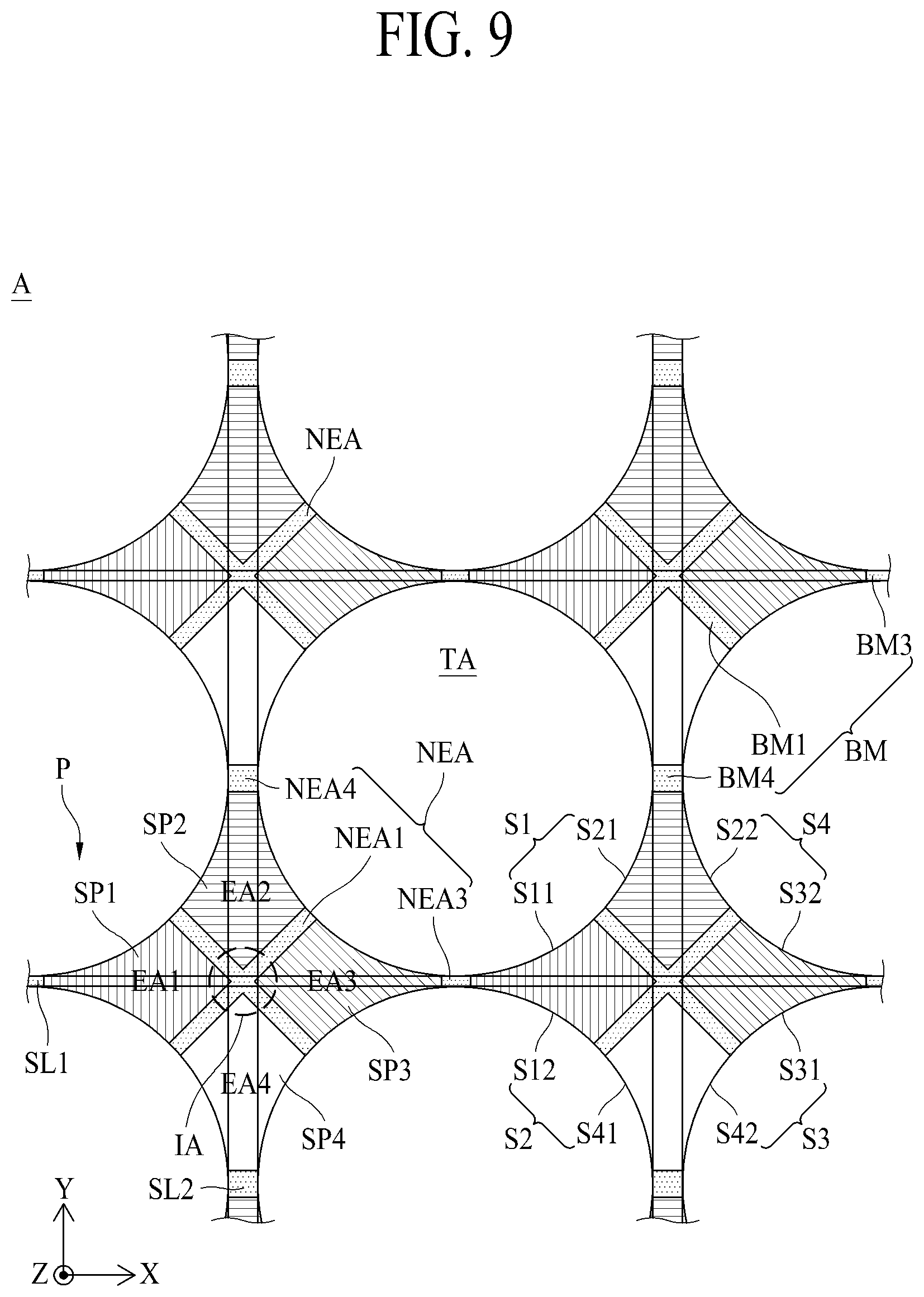 Patent US12317700 Figure 8 – Transparent display device