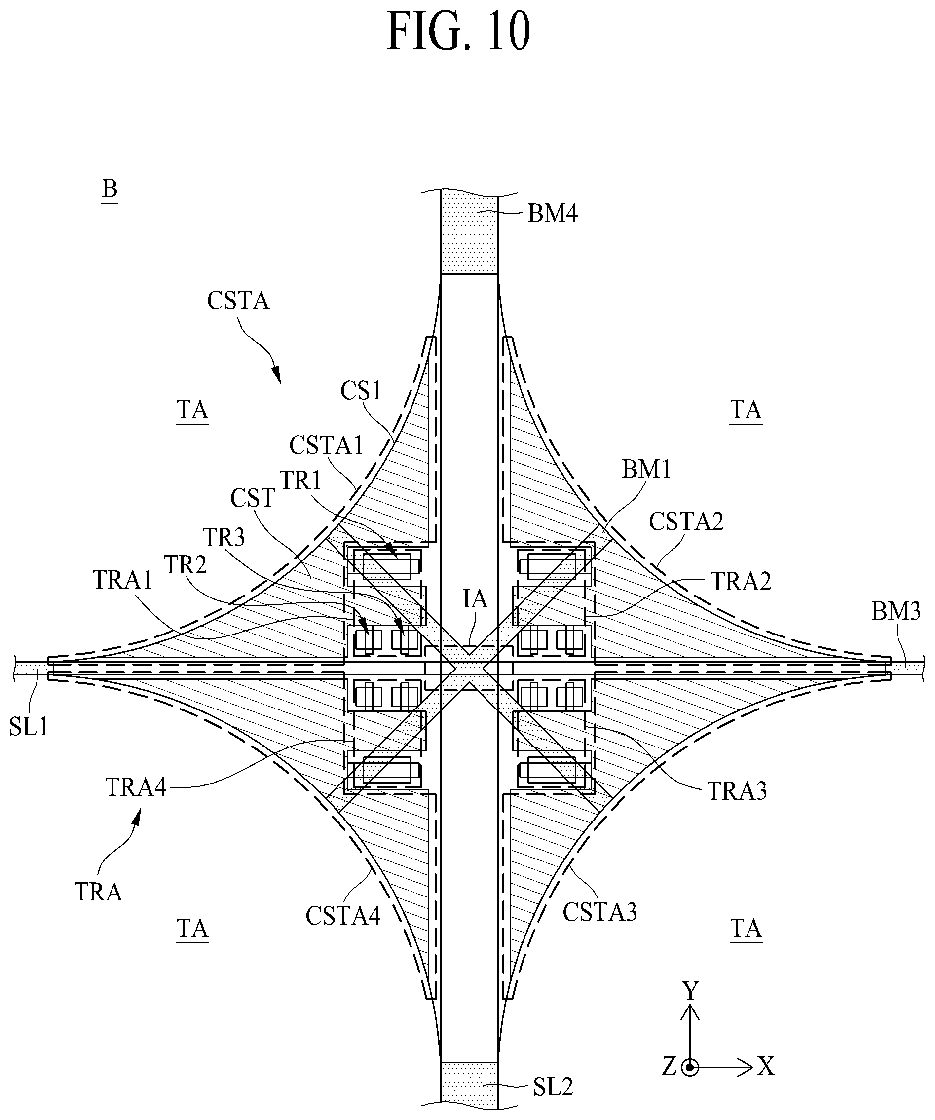 Patent US12317700 Figure 9 – Transparent display device