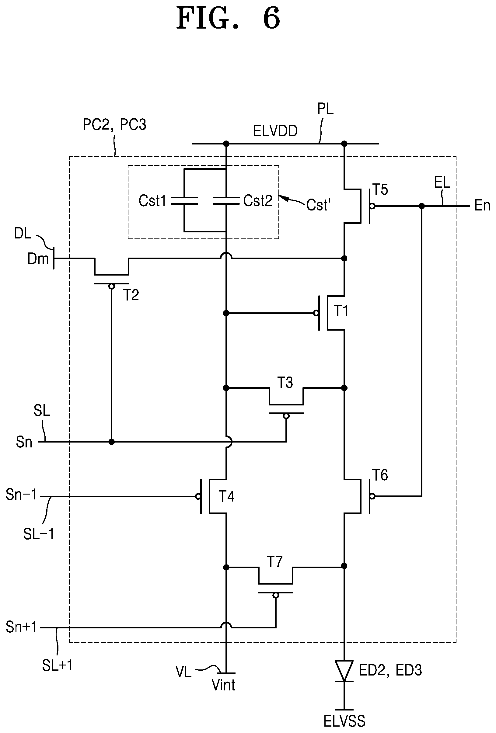 Patent US12317704 Figure 6 – Display panel and electronic apparatus