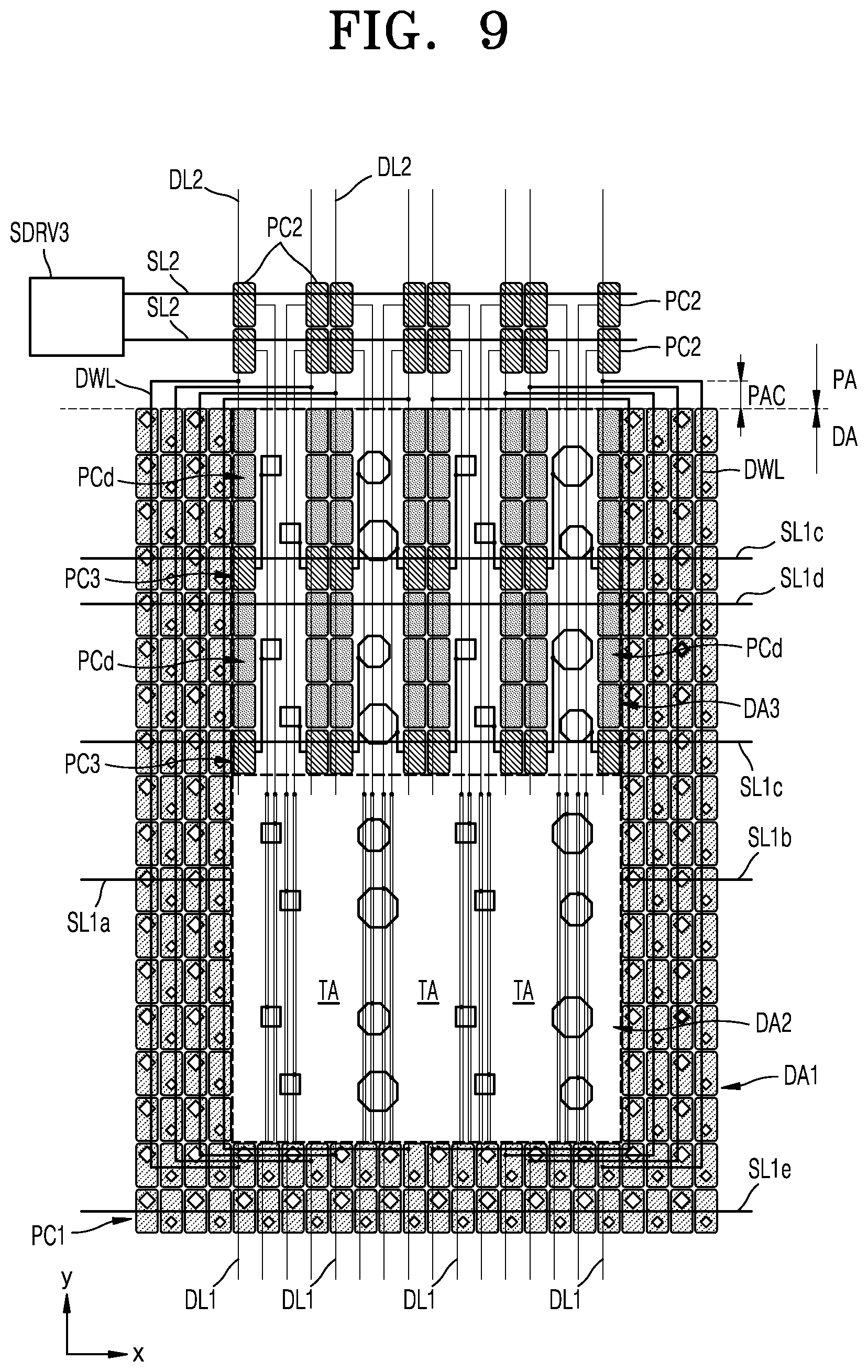 Patent US12317704 Figure 9 – Display panel and electronic apparatus