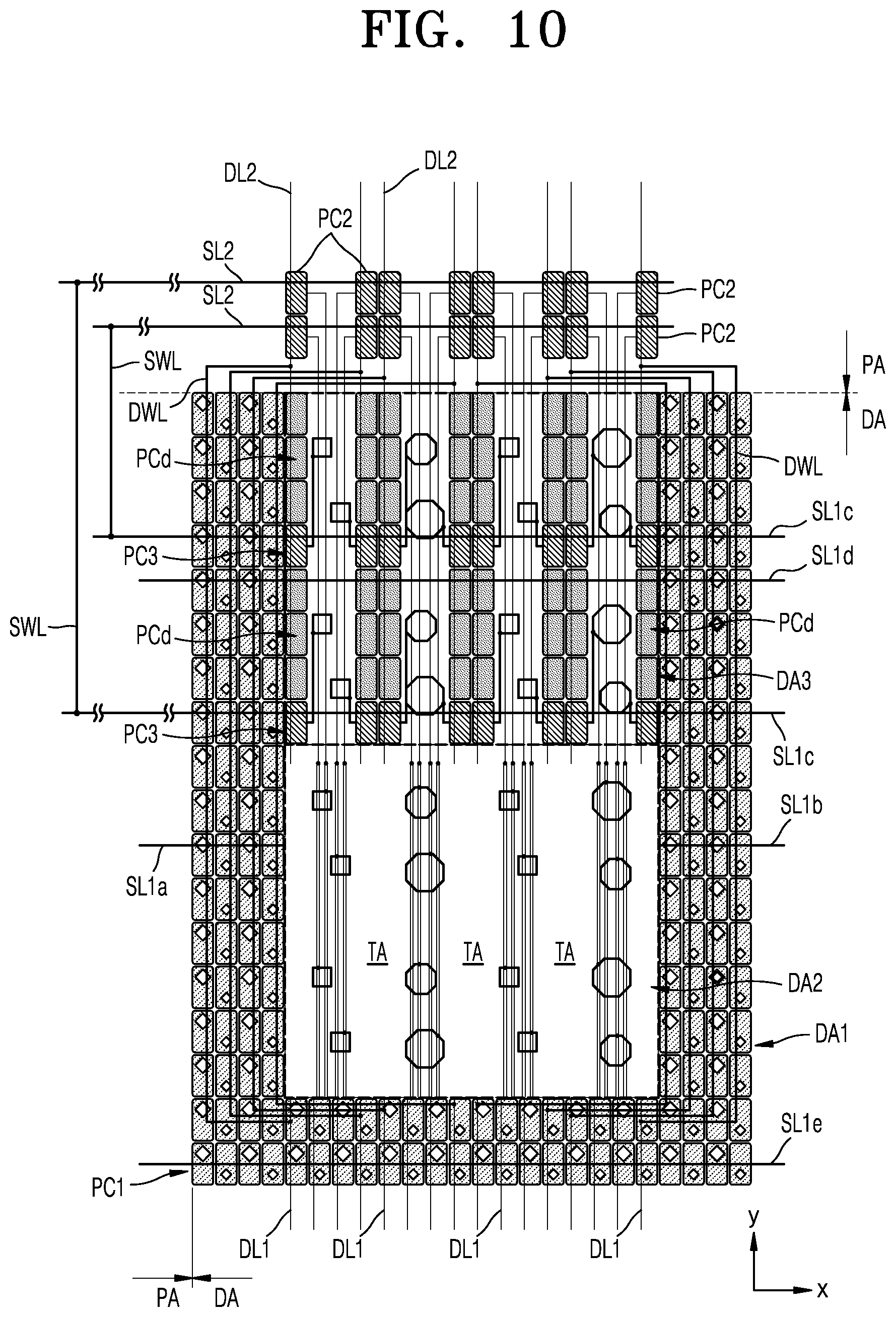 Patent US12317704 Figure 10 – Display panel and electronic apparatus