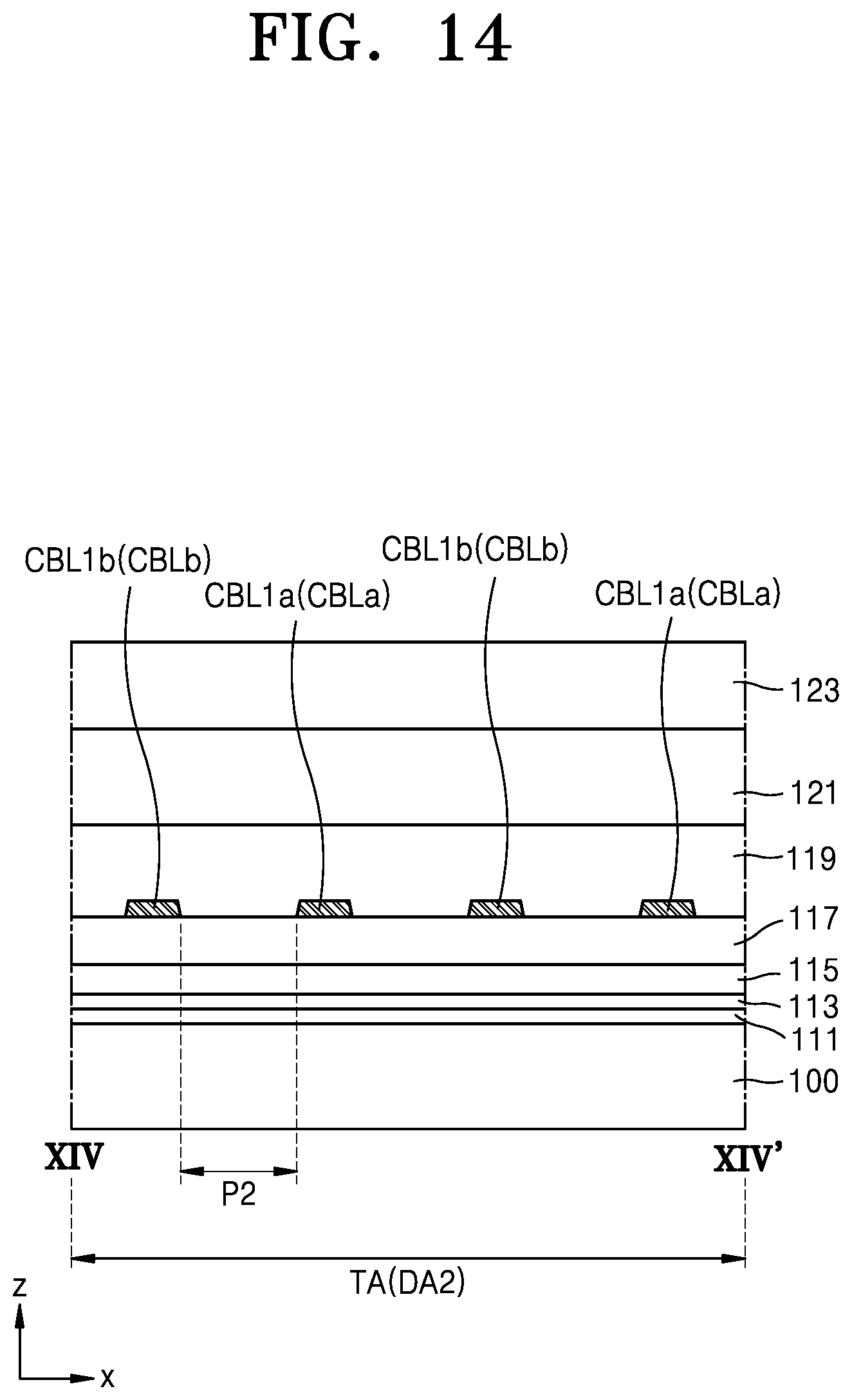 Patent US12317704 Figure 14 – Display panel and electronic apparatus