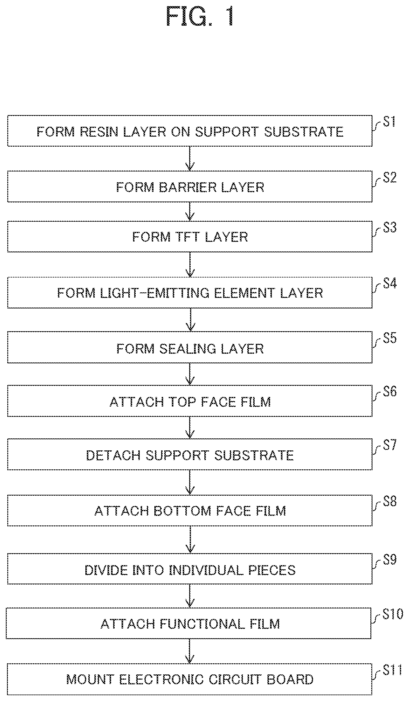 Patent US12317705 Figure 1 – Display device