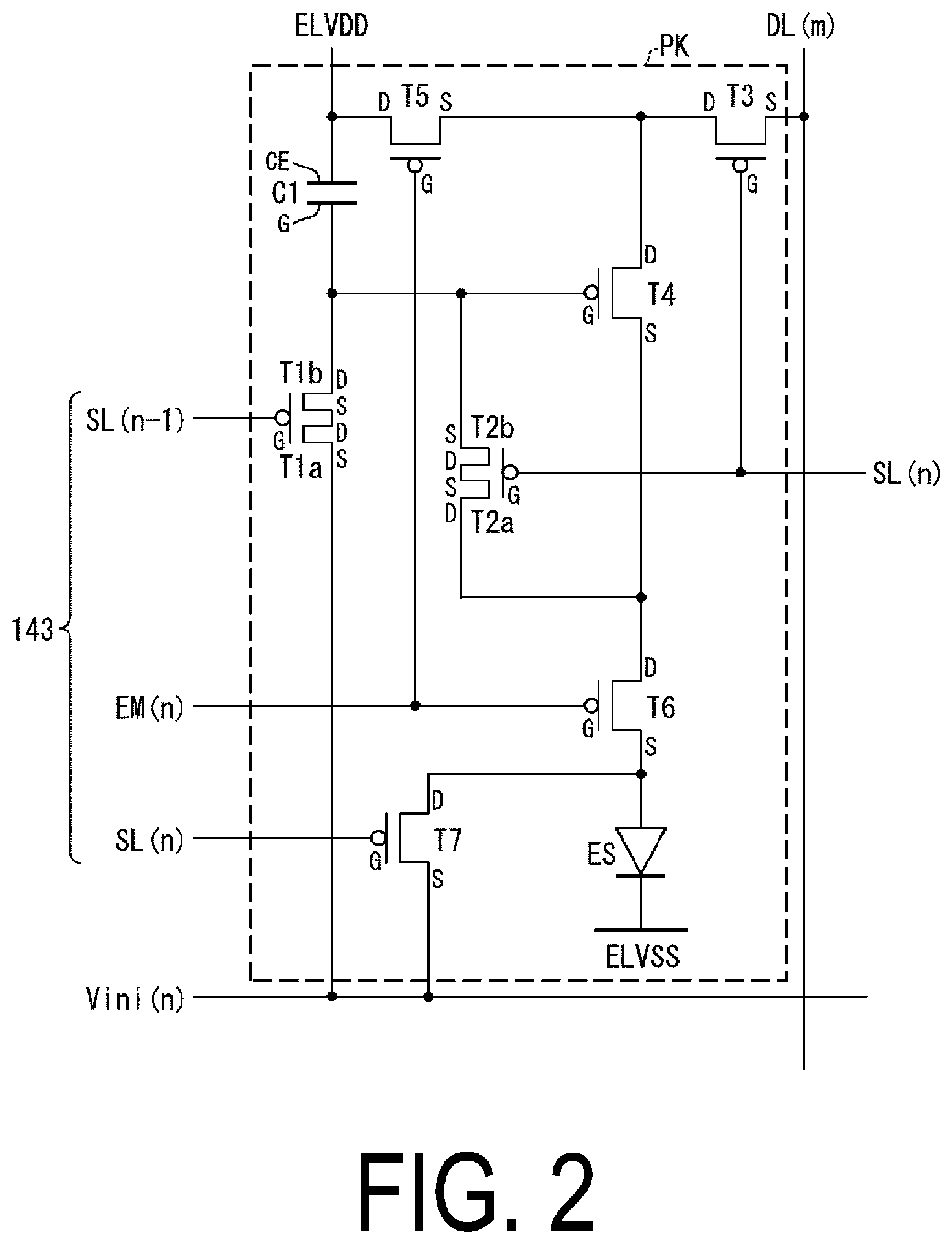 Patent US12317706 Figure 2 – Display device