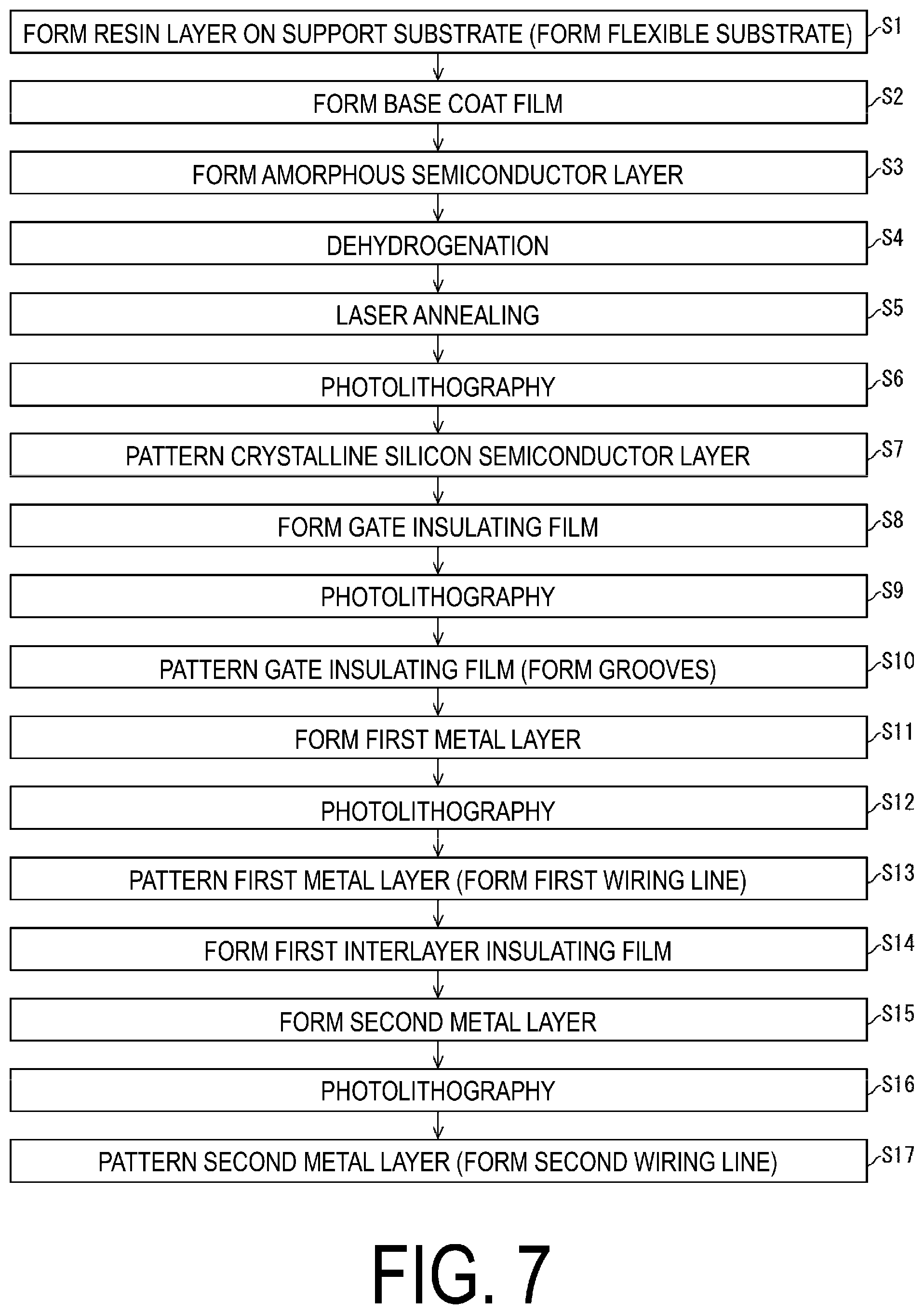 Patent US12317706 Figure 7 – Display device
