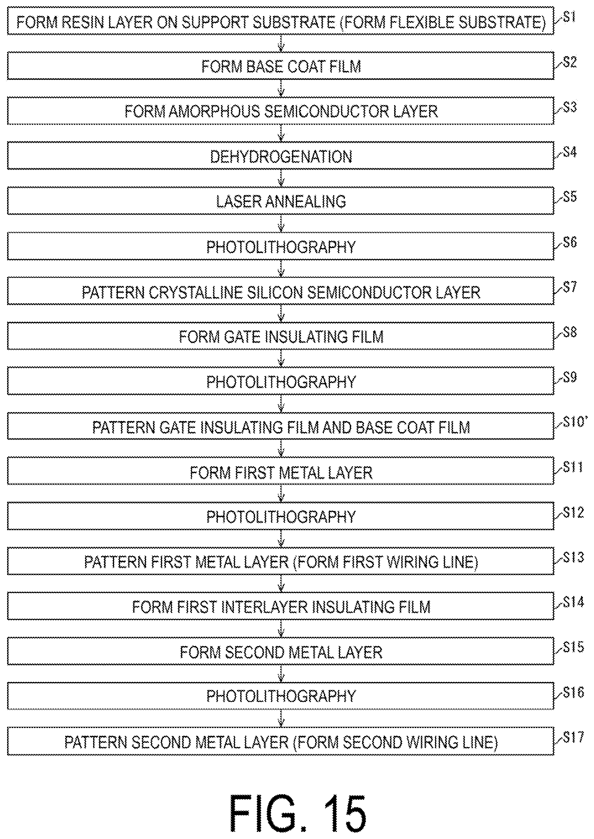 Patent US12317706 Figure 15 – Display device