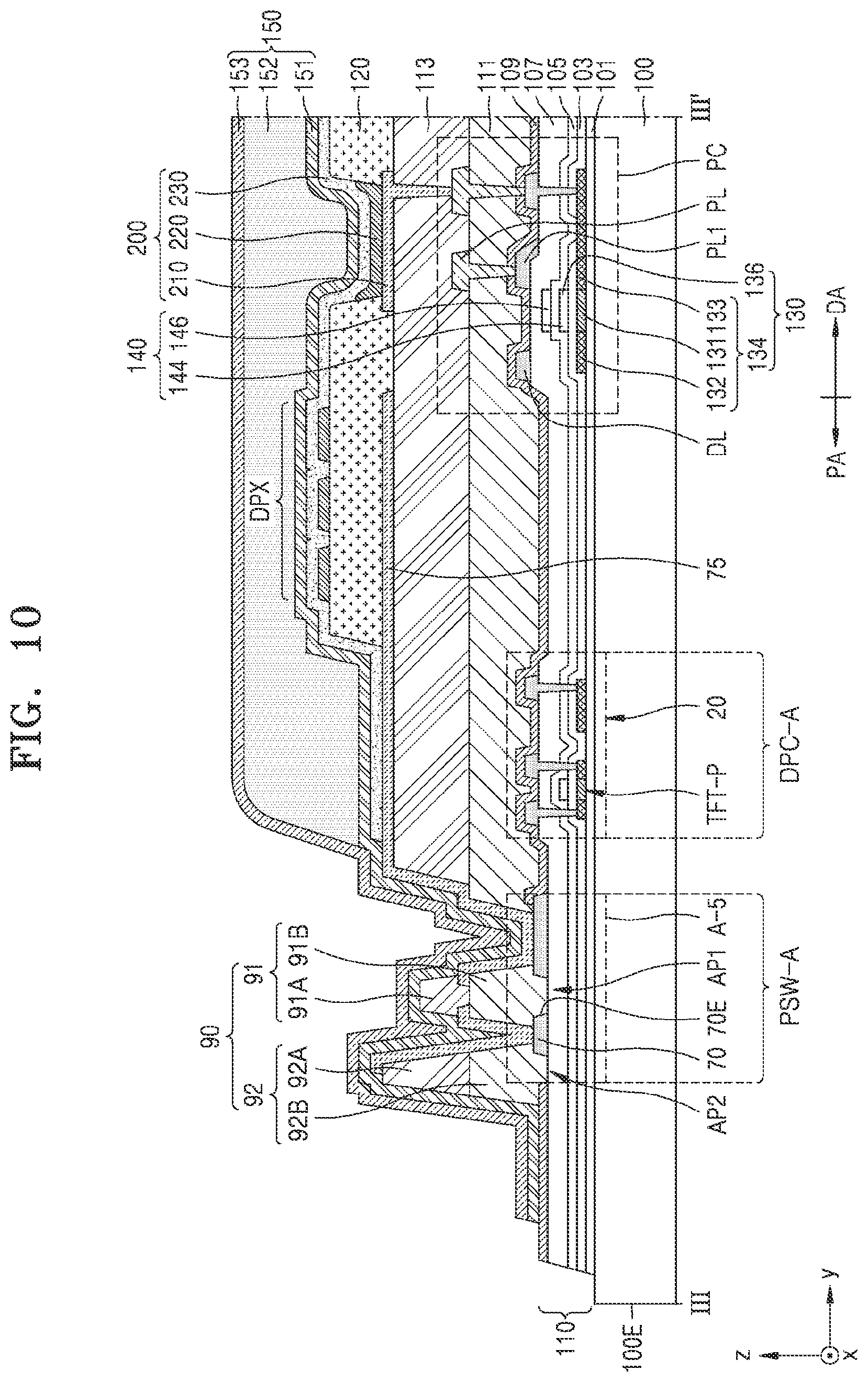 Patent US12317708 Figure 9 – Display apparatus