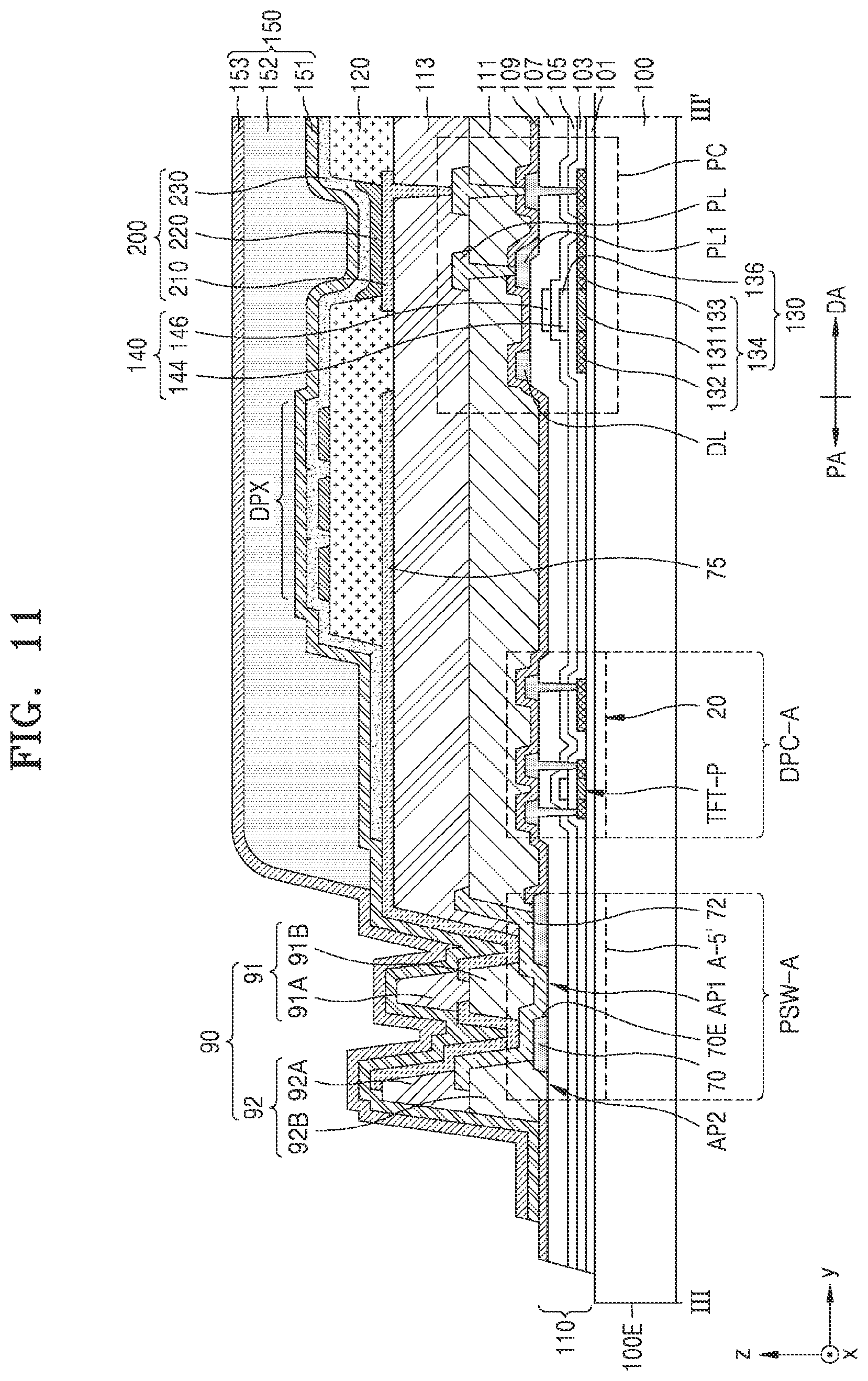 Patent US12317708 Figure 10 – Display apparatus