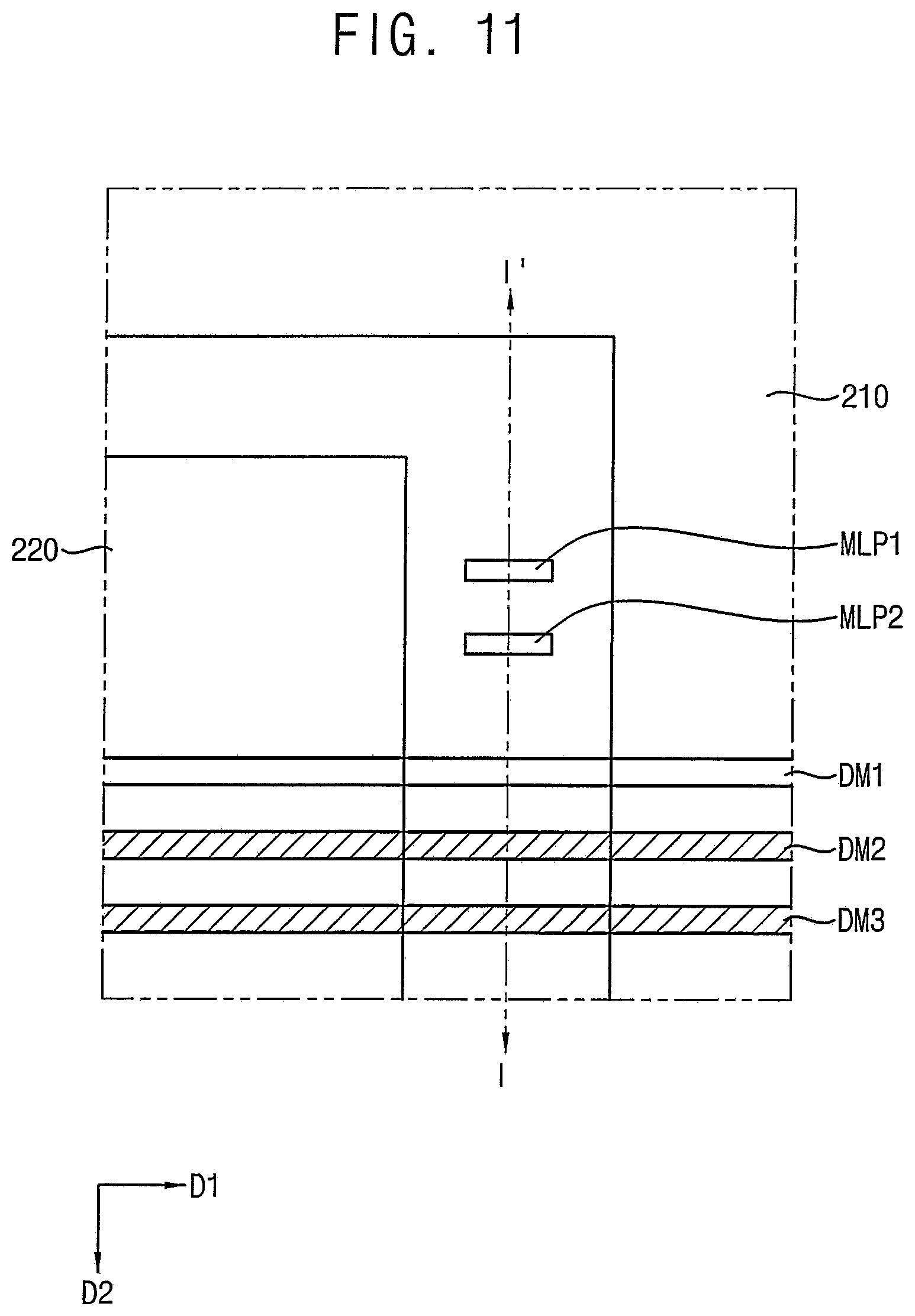 Patent US12317710 Figure 11 – Method of determining the spread of an organic layer in an oled