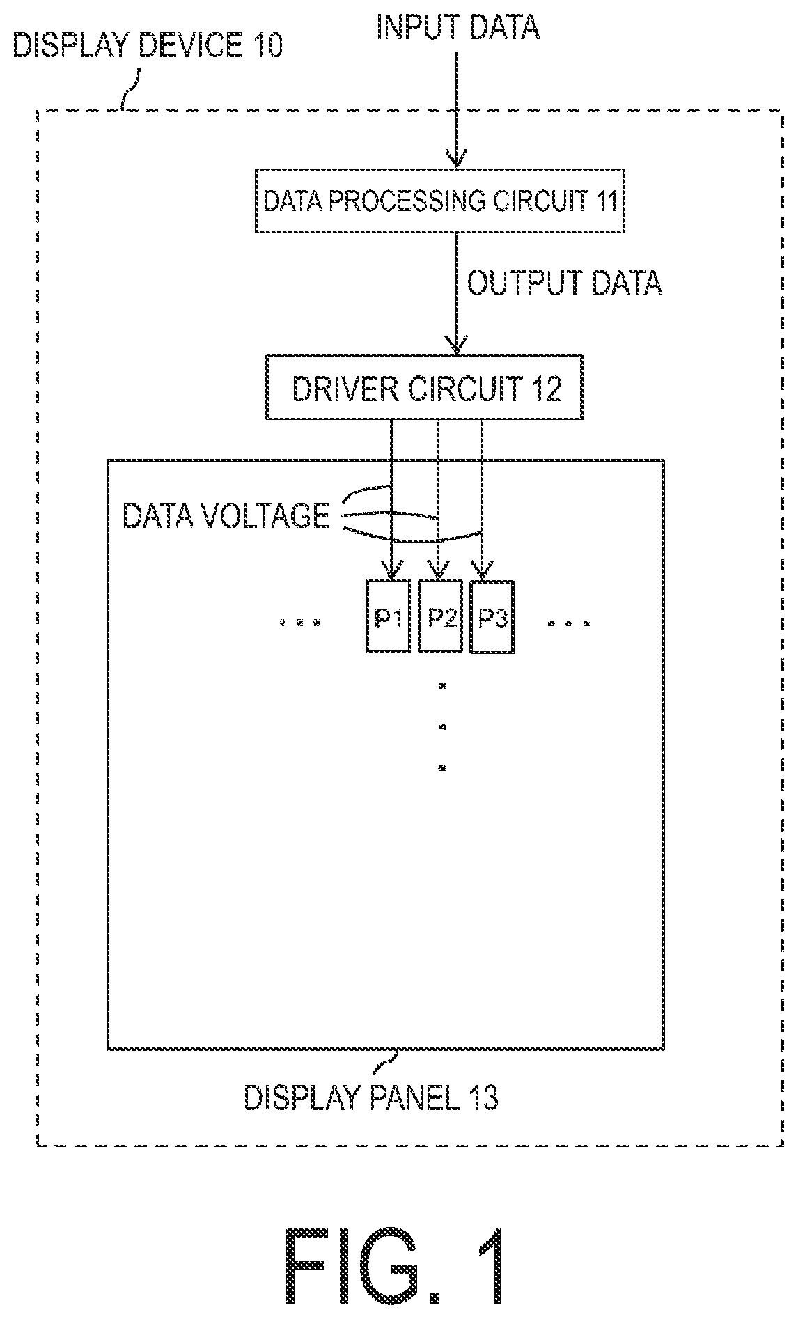 Patent US12317713 Figure 1 – Display device