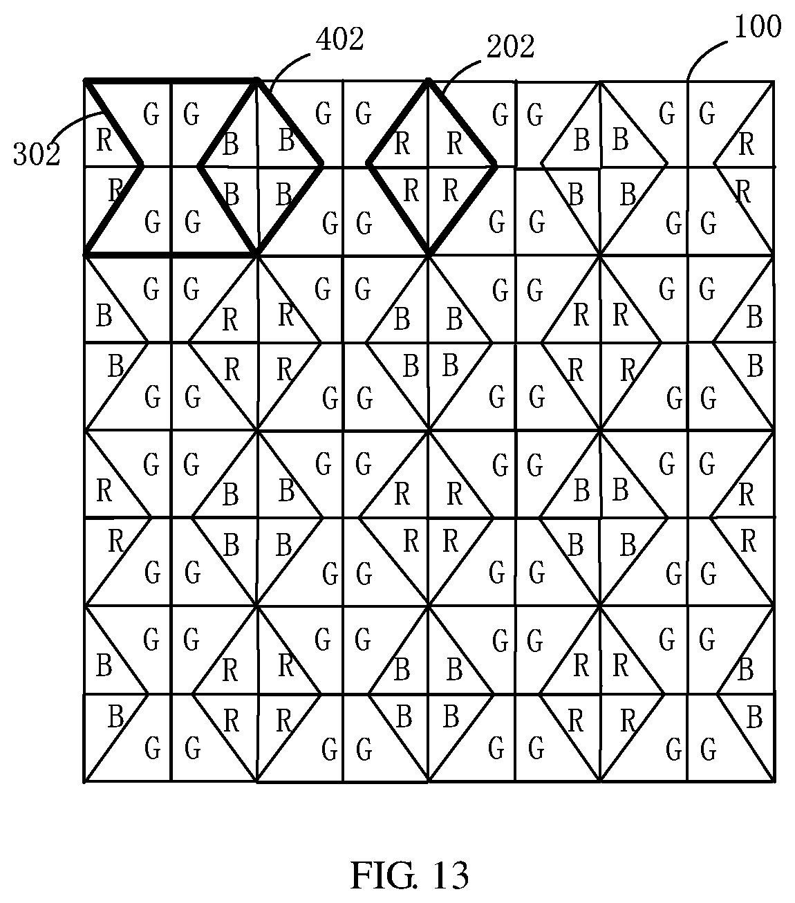 Patent US12317715 Figure 7 – Pixel structure and display panel