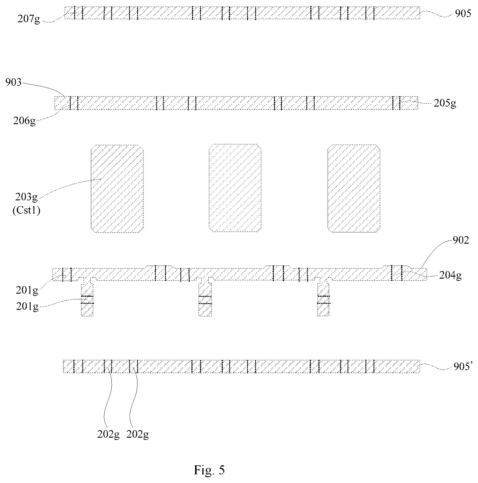 Patent US12317716 Figure 5 – Display panel, method for manufacturing the same and display device