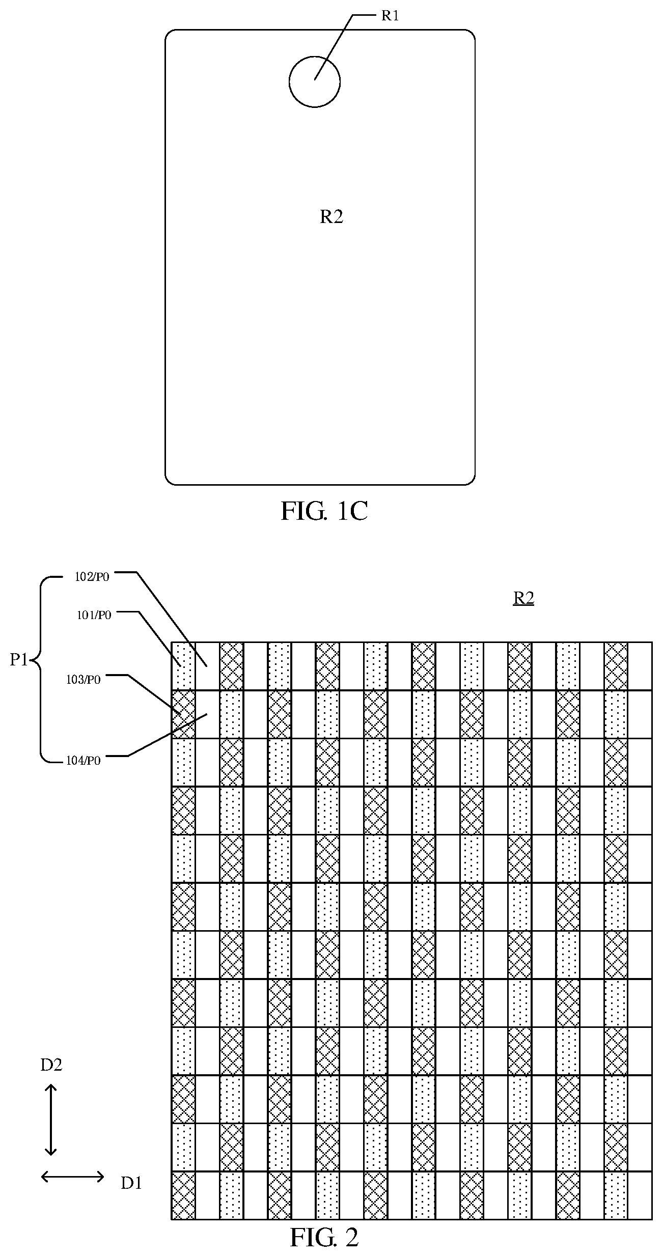 Patent US12317717 Figure 2 – Display panel and display device