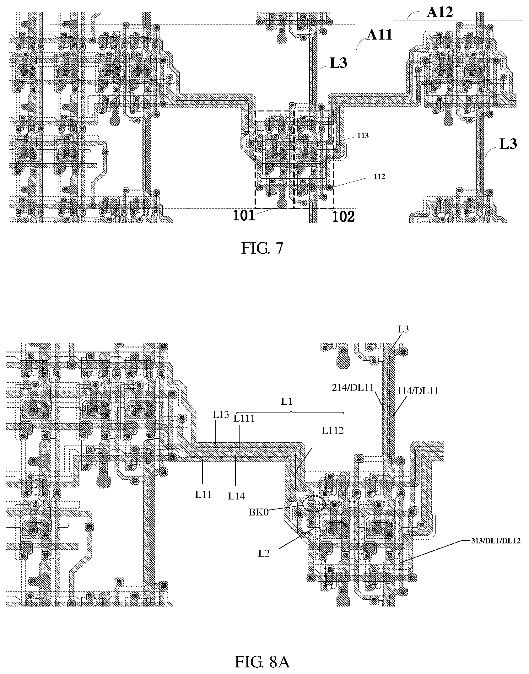 Patent US12317717 Figure 8 – Display panel and display device