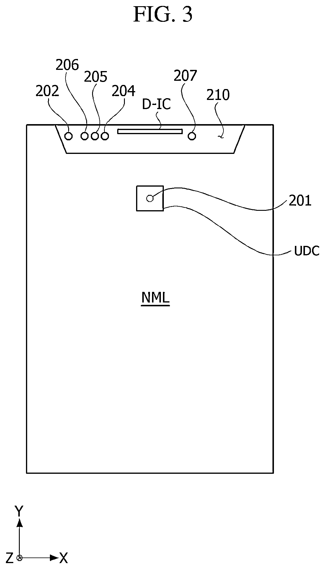 Patent US12317719 Figure 3 – Display panel and display device and mobile terminal including the same