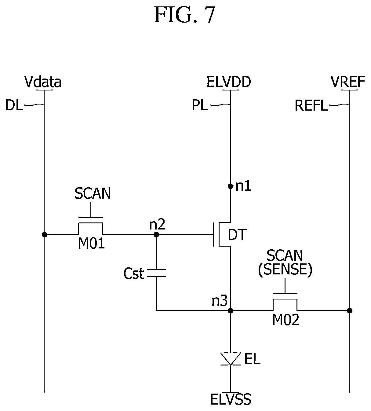 Patent US12317719 Figure 8 – Display panel and display device and mobile terminal including the same