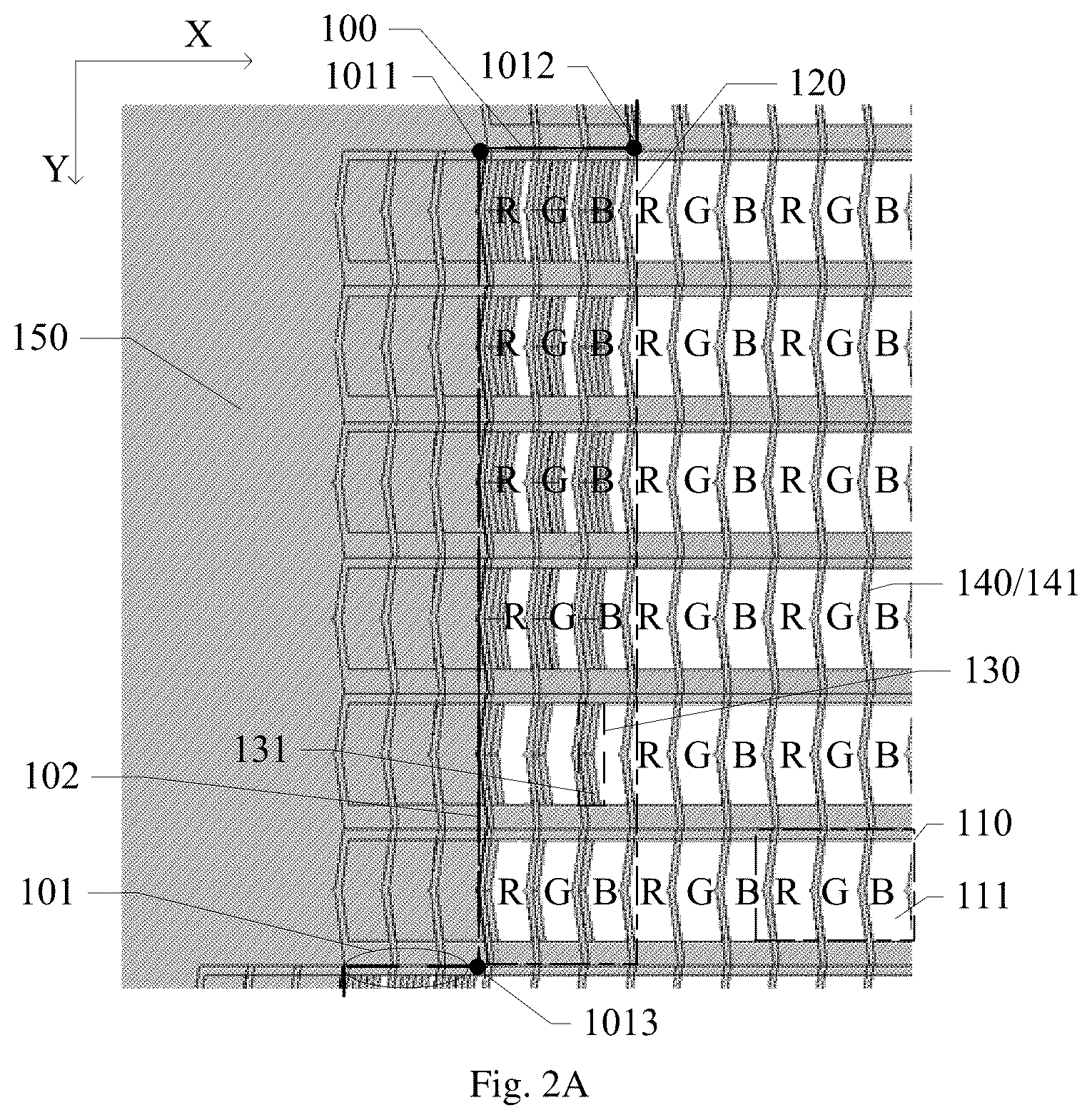 Patent US12317720 Figure 3 – Display panel and display device