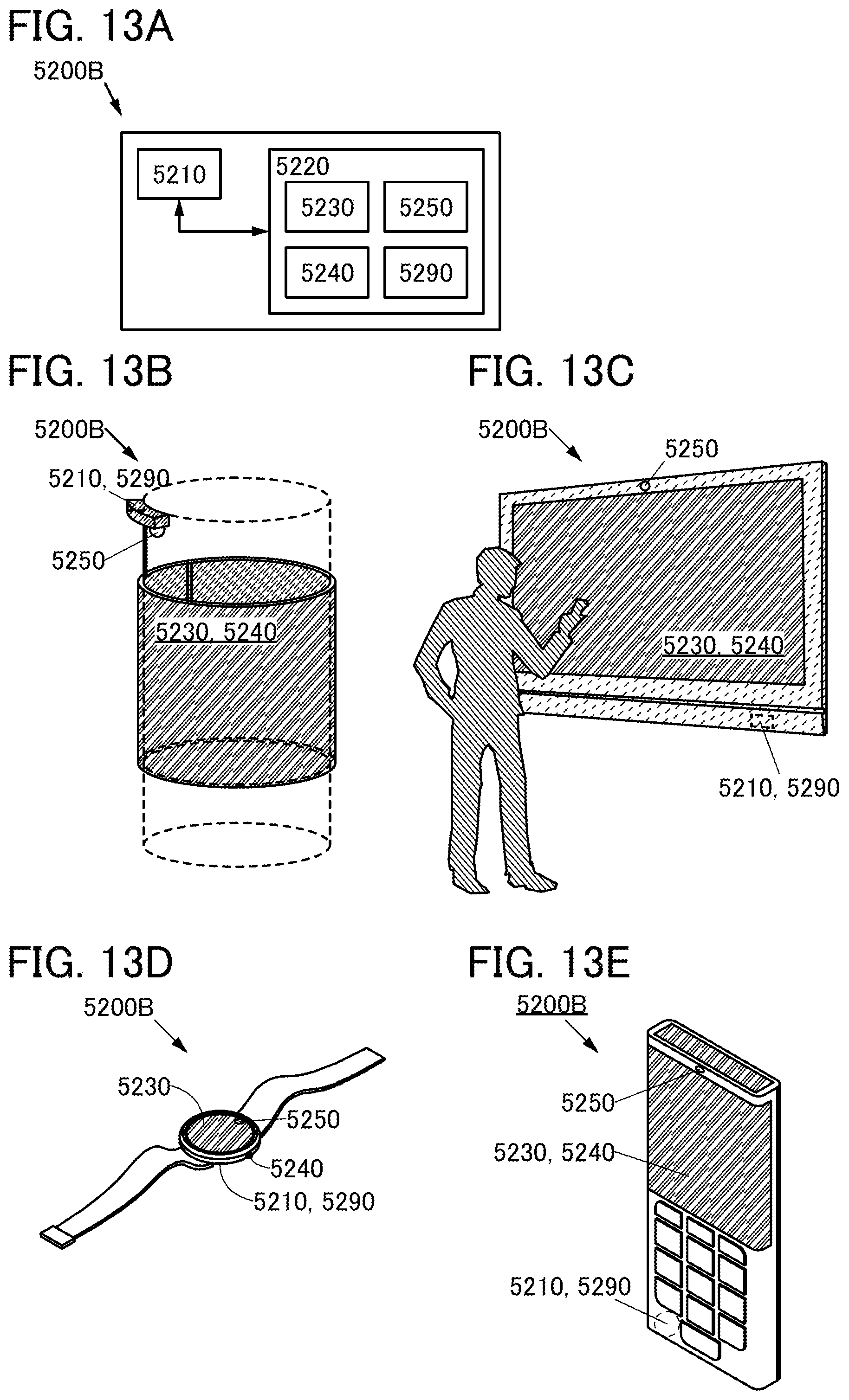 Patent US12317723 Figure 13 – Display panel, display device, input/output device, and data processing device