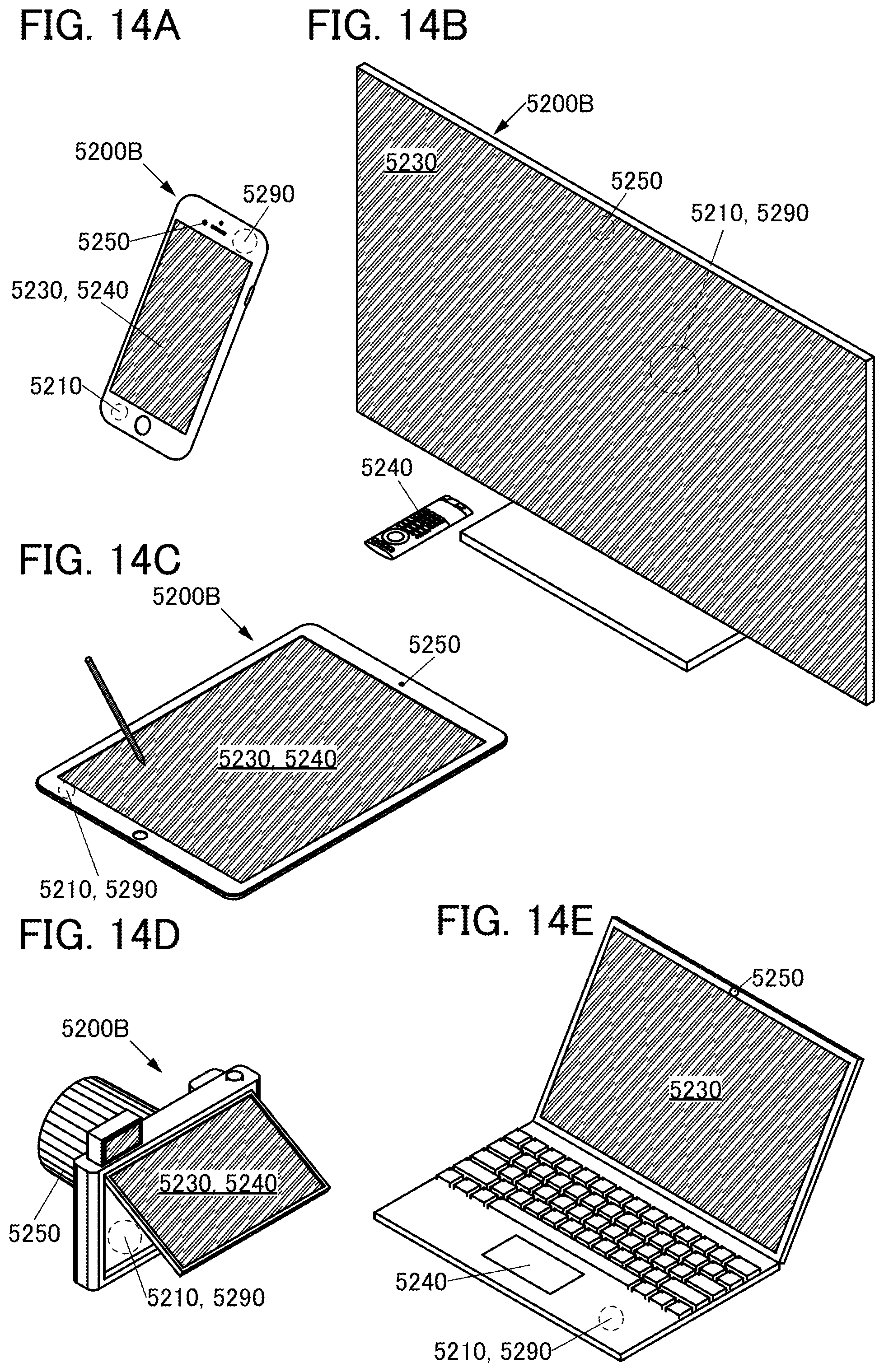 Patent US12317723 Figure 14 – Display panel, display device, input/output device, and data processing device