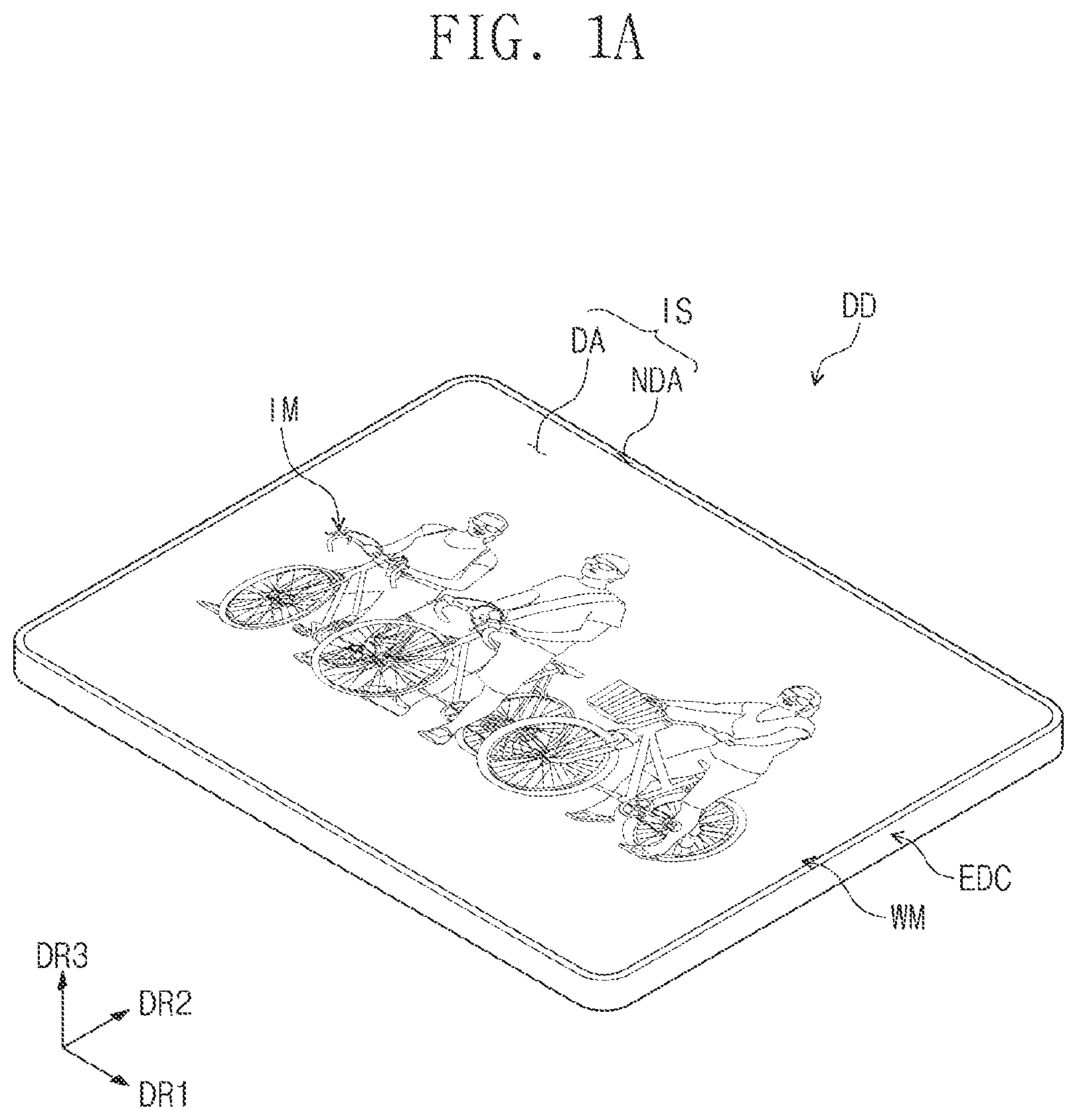 Patent US12317725 Figure 1 – Display device having an input sensing layer including a dummy electrode and method of manufacturing the same