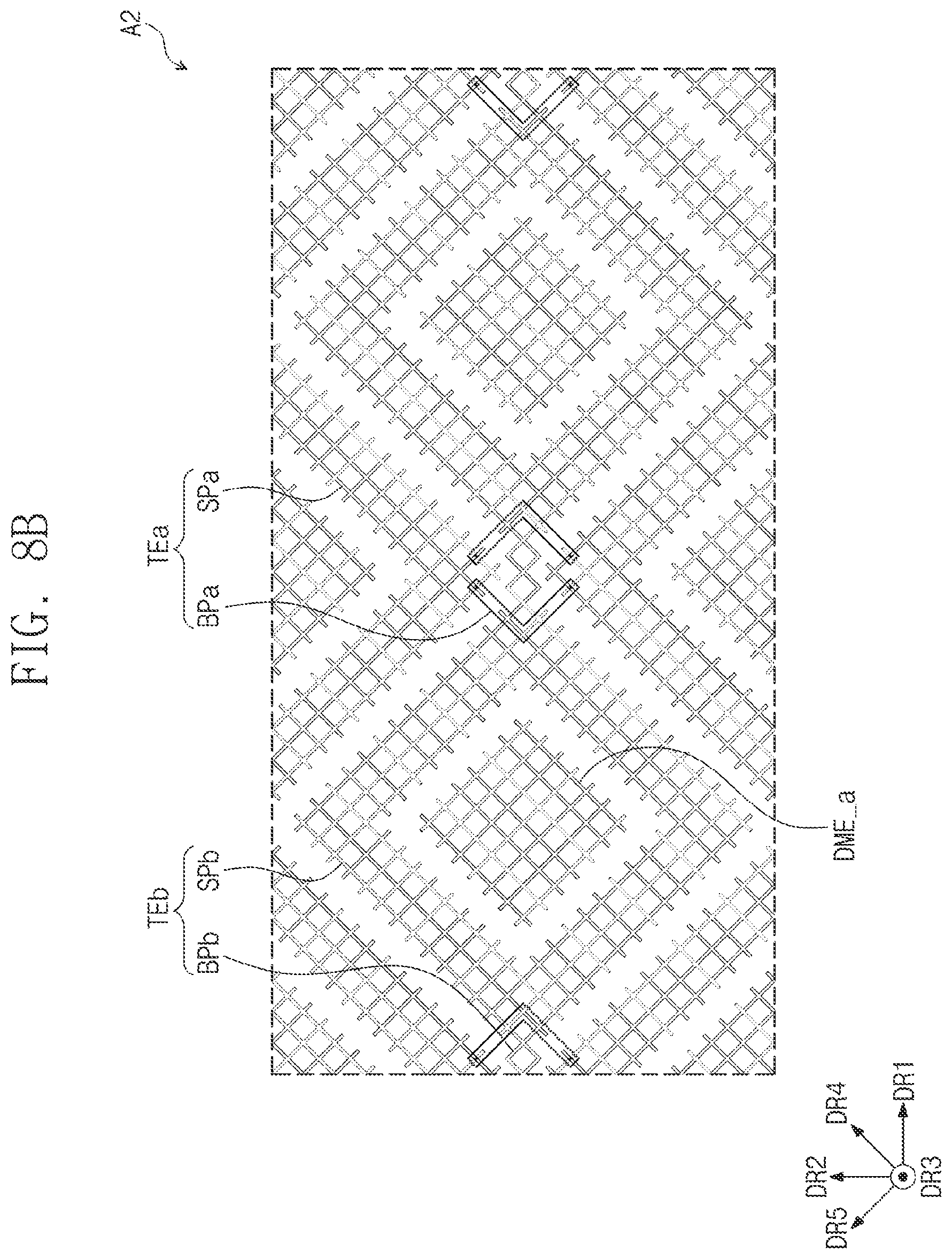 Patent US12317725 Figure 13 – Display device having an input sensing layer including a dummy electrode and method of manufacturing the same