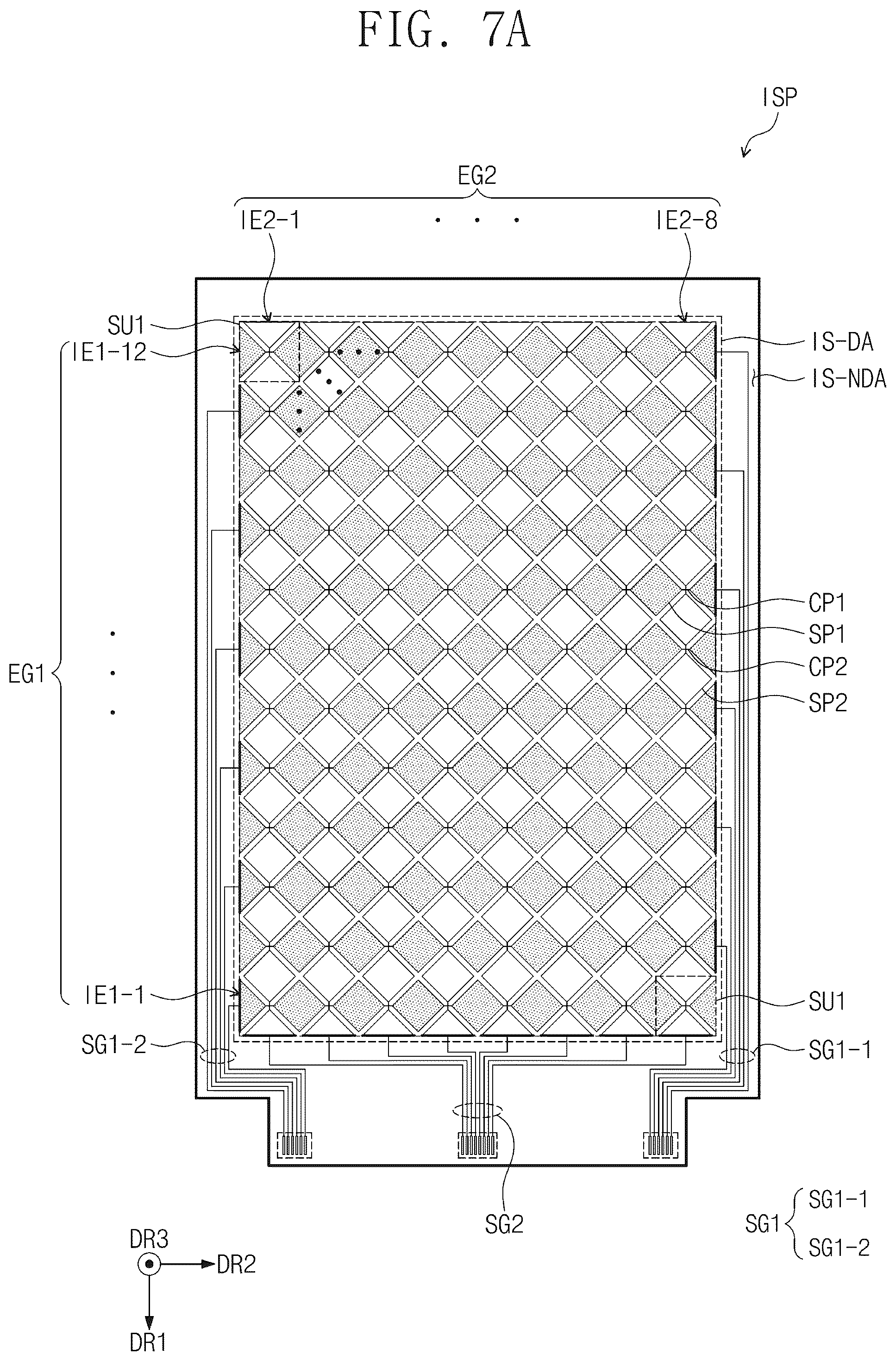 Patent US12317726 Figure 8 – Electronic device comprising display panel and input sensor