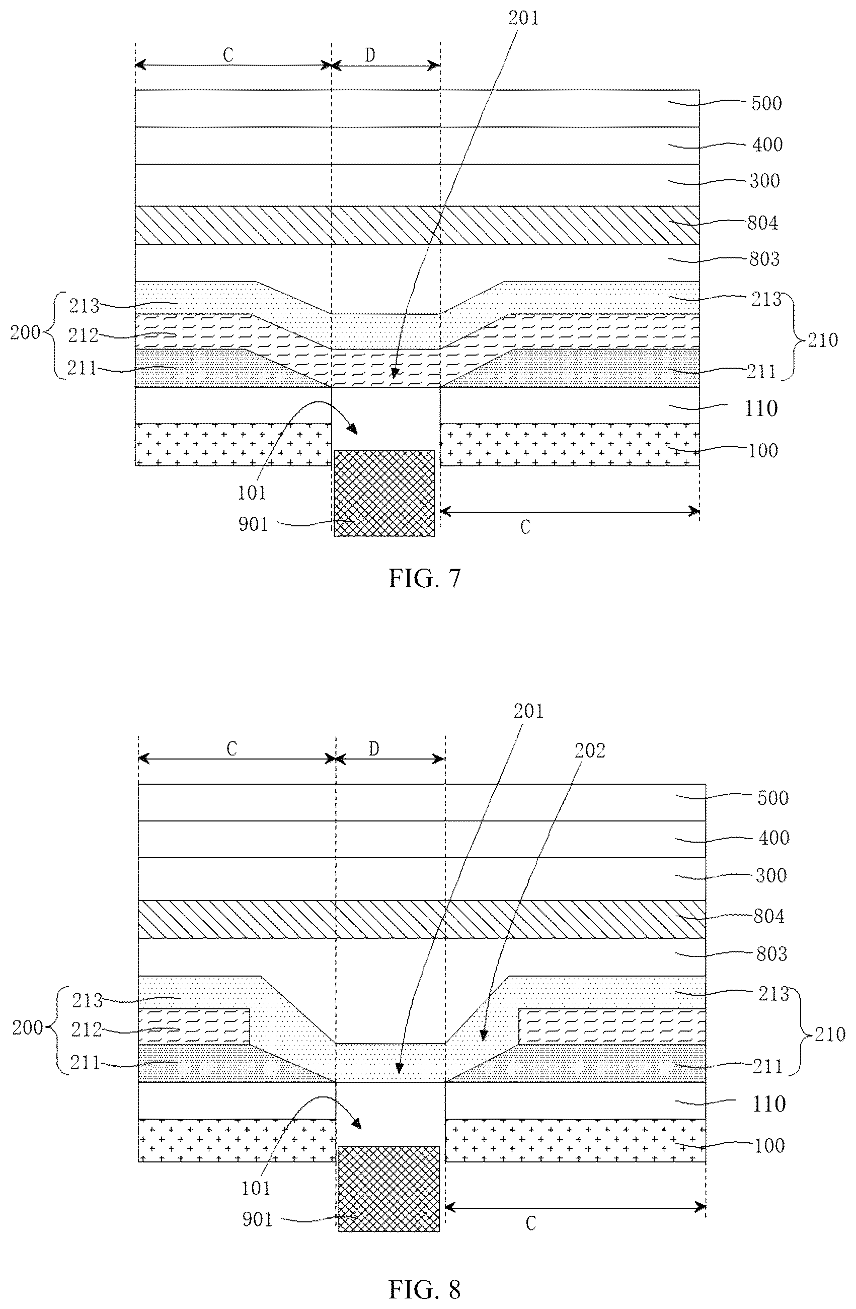 Patent US12317728 Figure 4 – Display panel and display device for increased transmittance