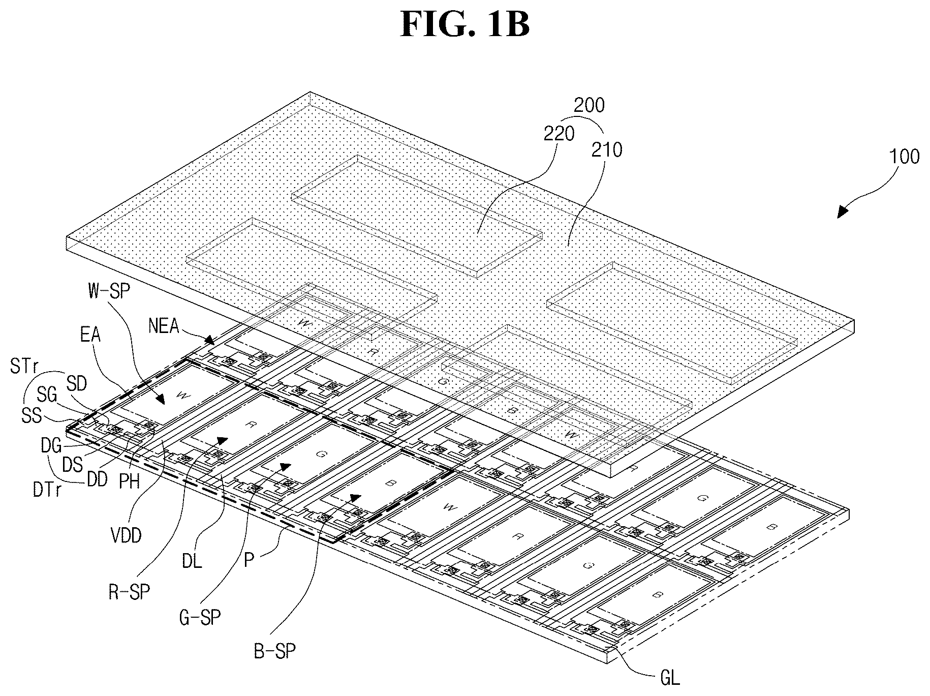 Patent US12317729 Figure 2 – Organic light emitting diode display device