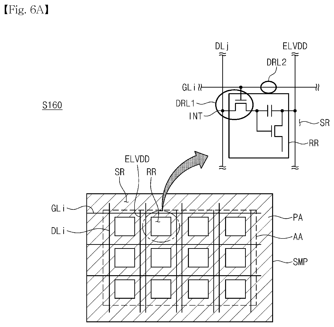 Patent US12317736 Figure 6 – Stretchable display