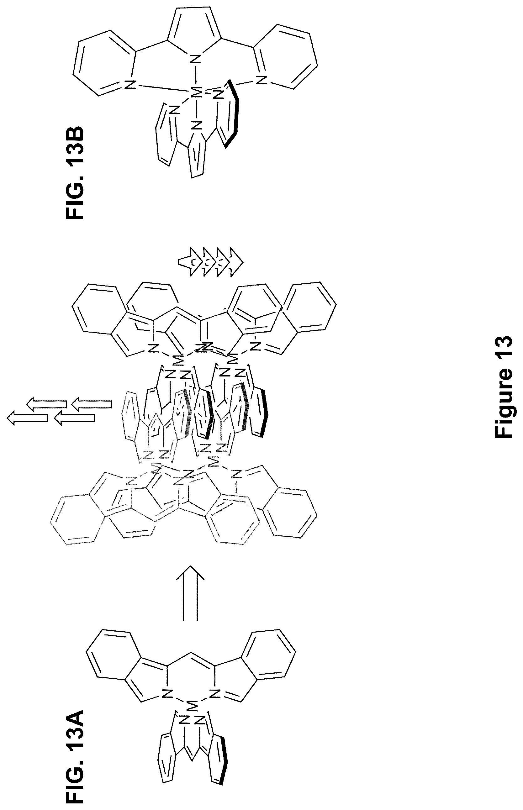 Patent US12317738 Figure 13 – Symmetric charge transfer compounds for organic photovoltaics
