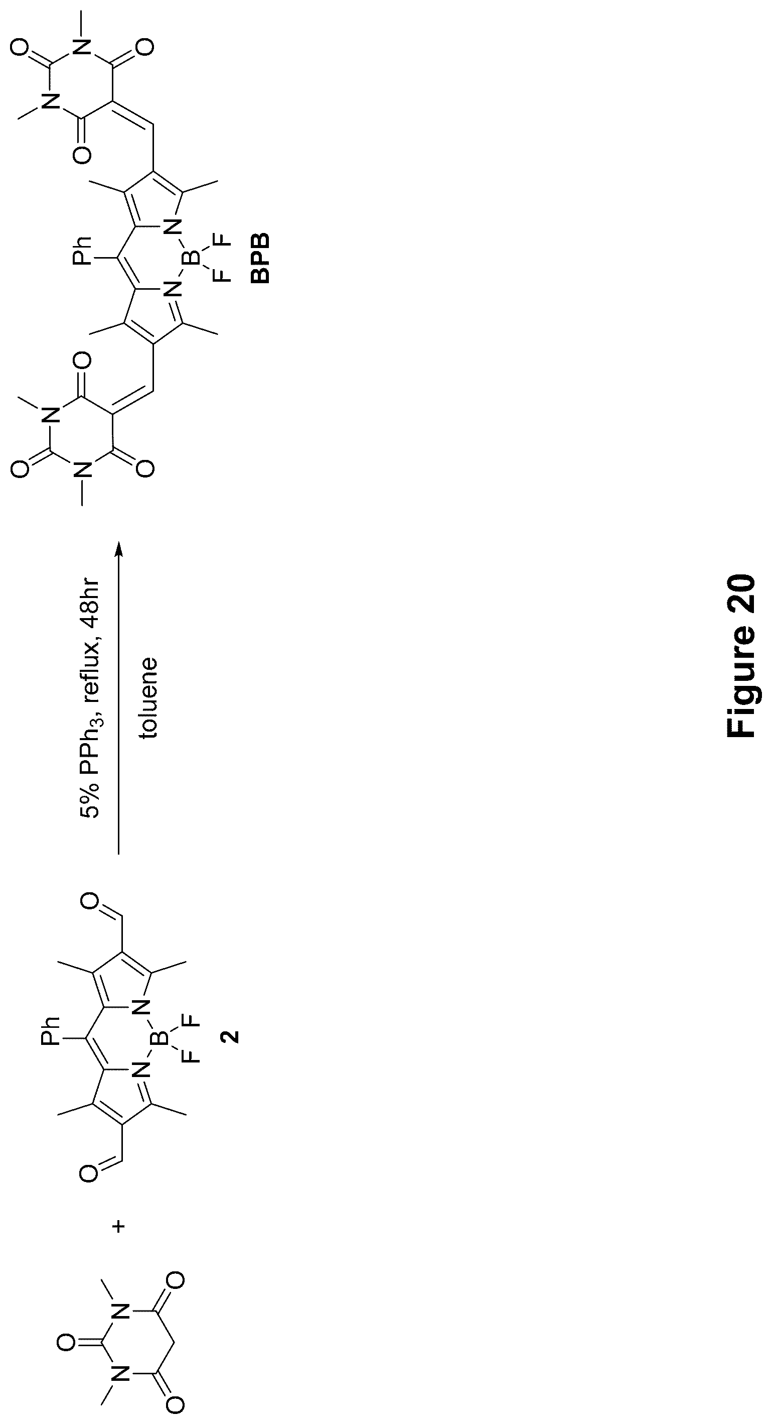 Patent US12317738 Figure 20 – Symmetric charge transfer compounds for organic photovoltaics