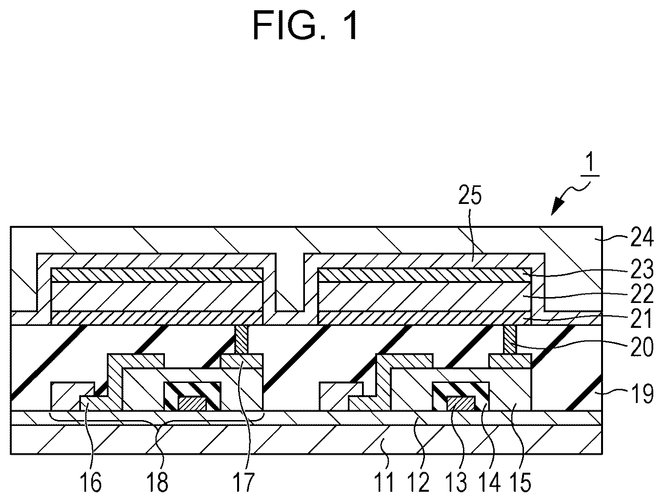Patent US12317746 Figure 1 – Organic compound, organic light-emitting element, display apparatus, photoelectric conversion apparatus, electronic apparatus, lighting device, and moving object