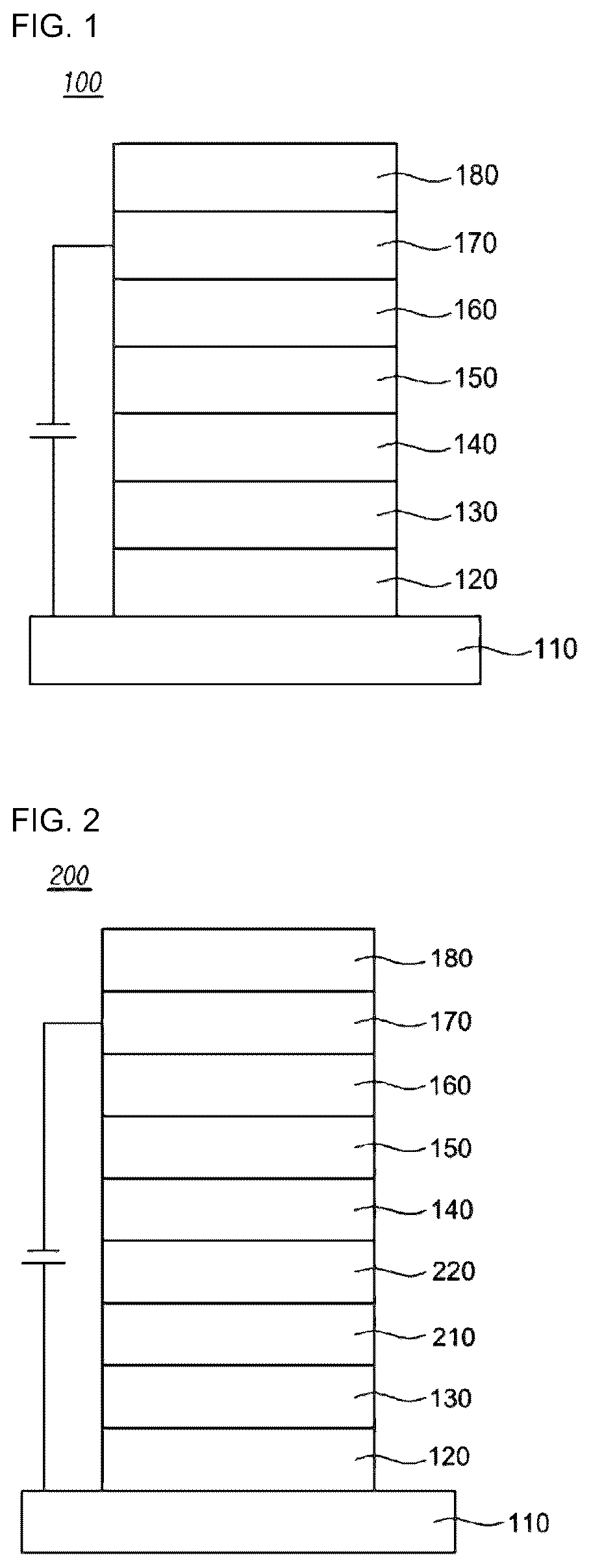 Patent US12317748 Figure 1 – Organic electronic element comprising compound for organic electronic element and an electronic device thereof