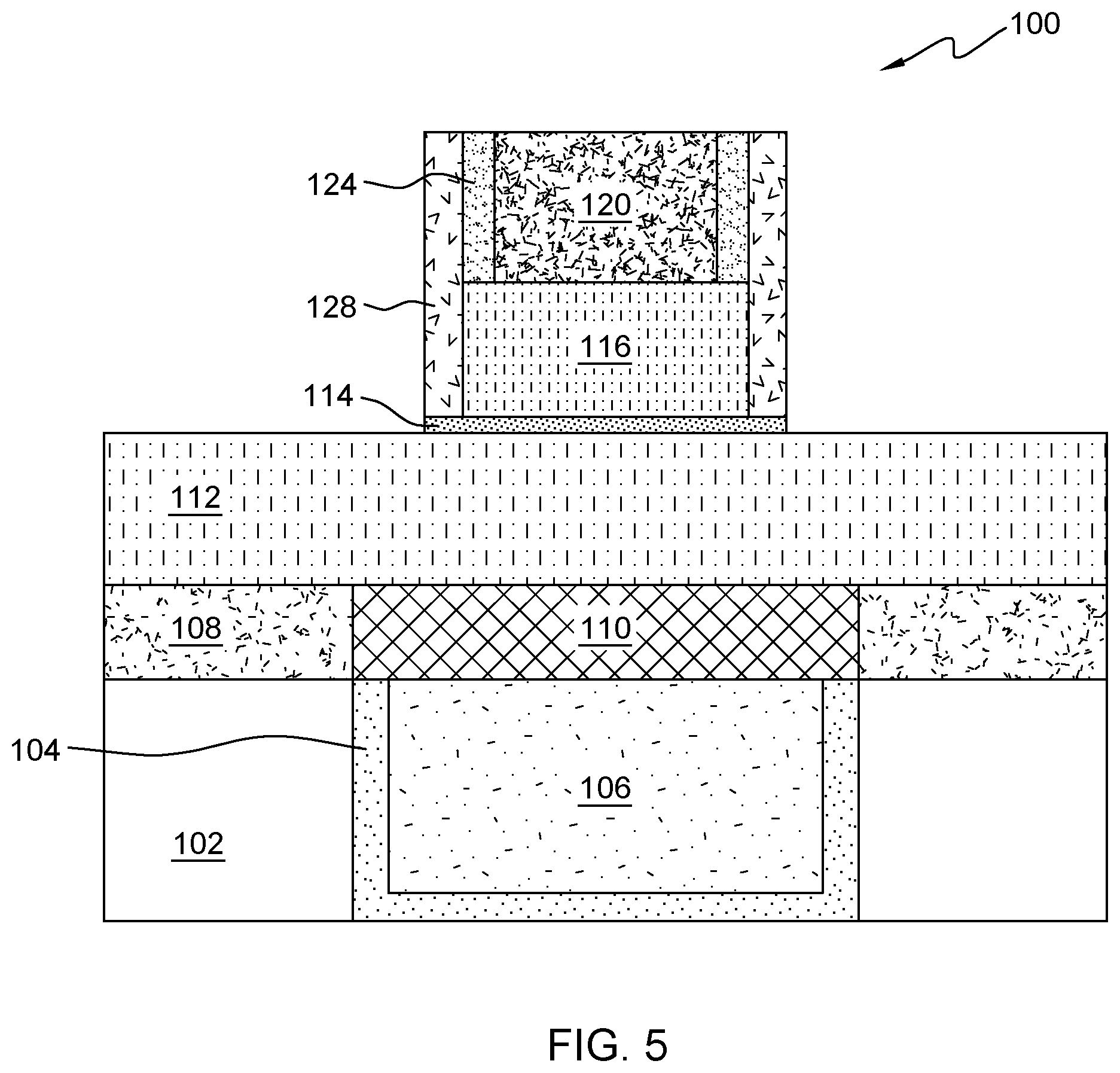 Patent US12317752 Figure 5 – MRAM structure with multilayer encapsulation