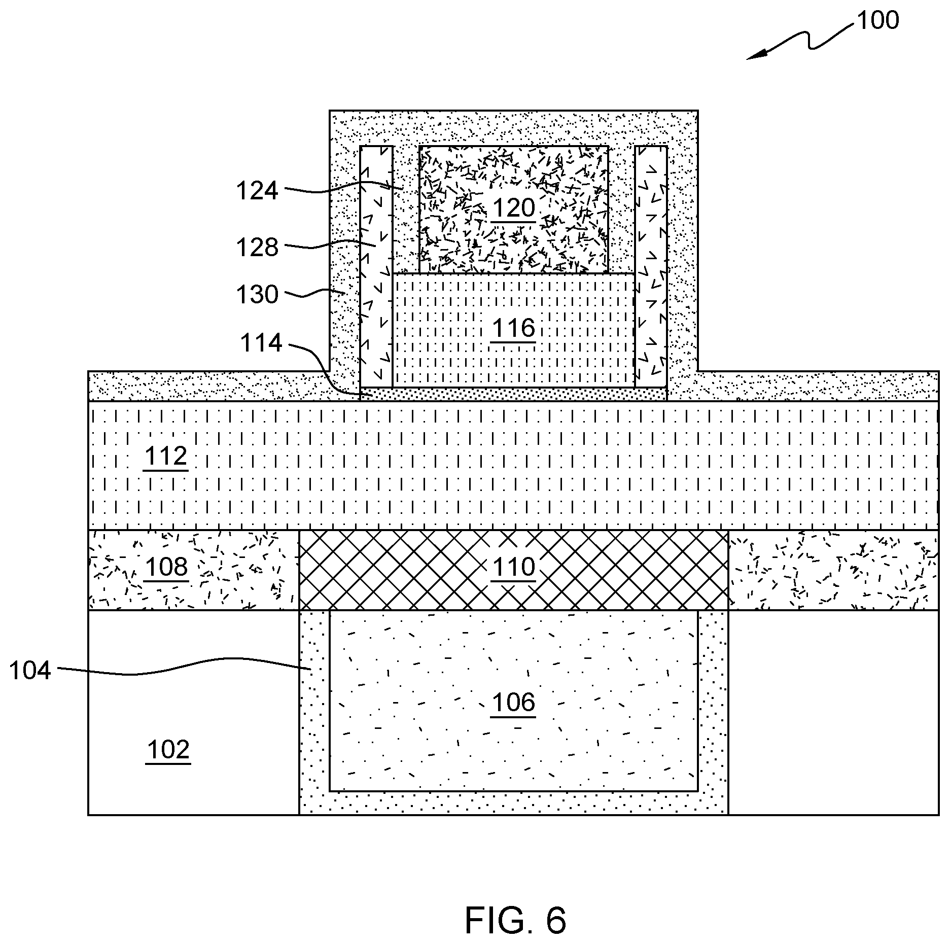 Patent US12317752 Figure 6 – MRAM structure with multilayer encapsulation