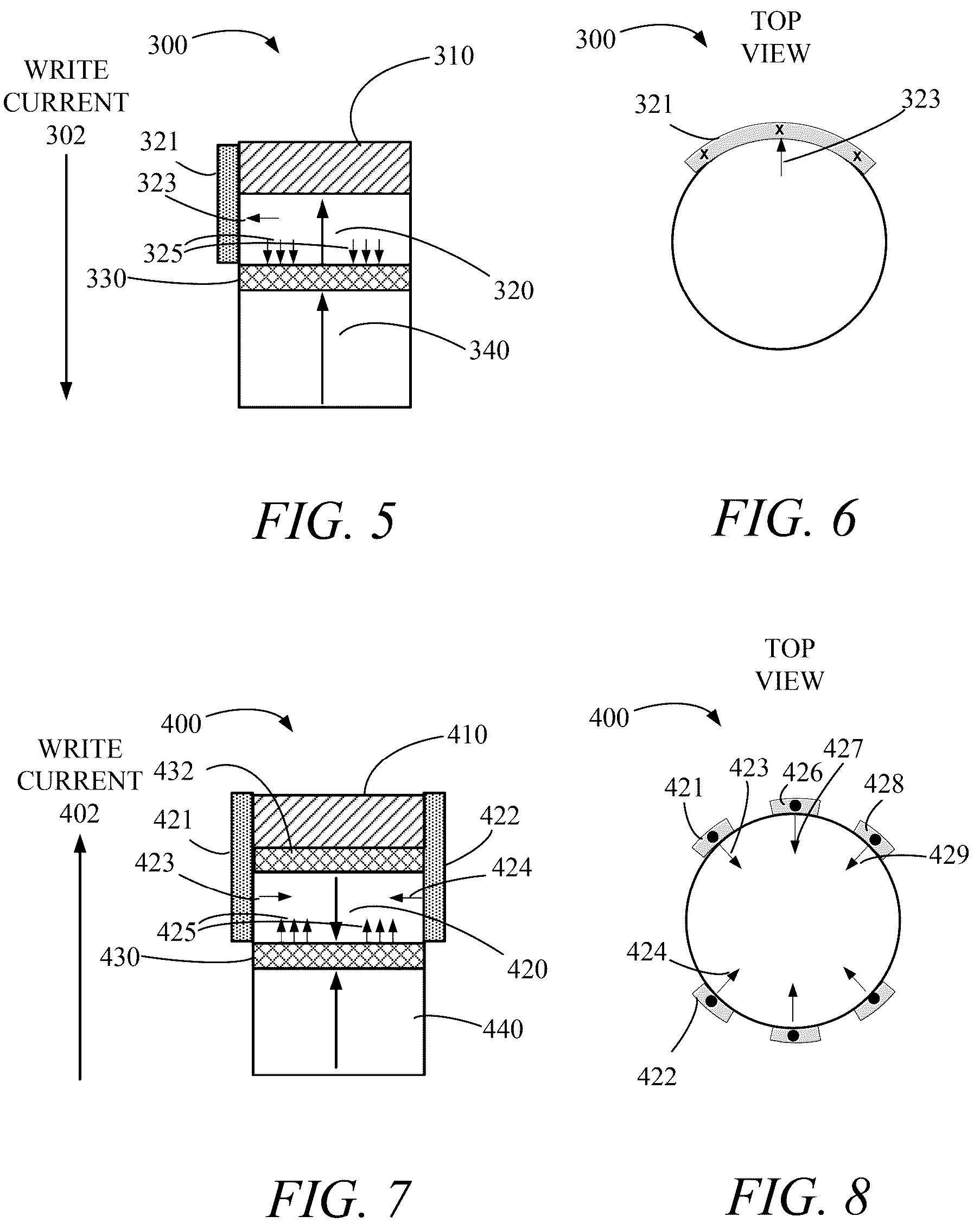 Patent US12317753 Figure 2 – Magnetic memory using spin-orbit torque