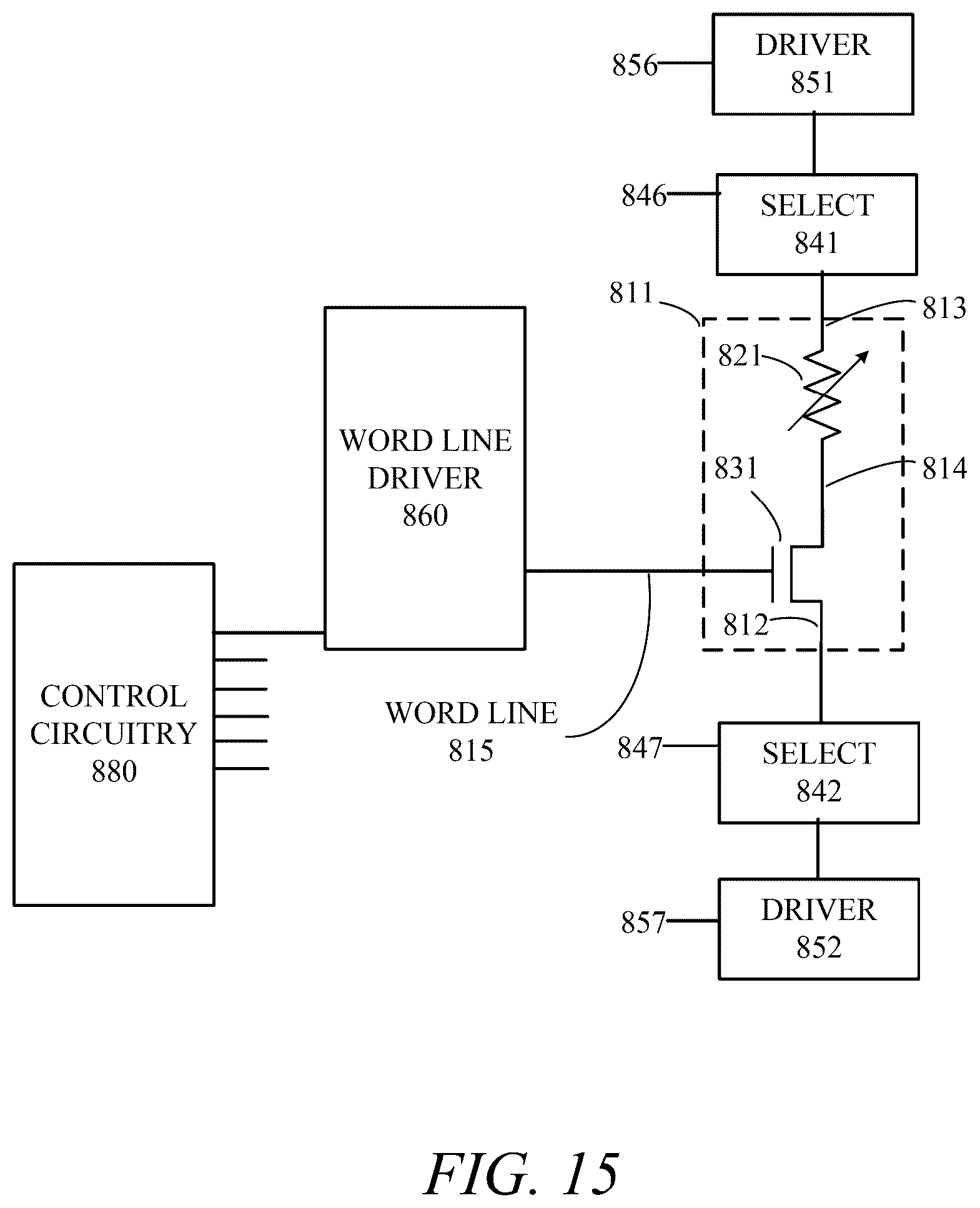 Patent US12317753 Figure 5 – Magnetic memory using spin-orbit torque