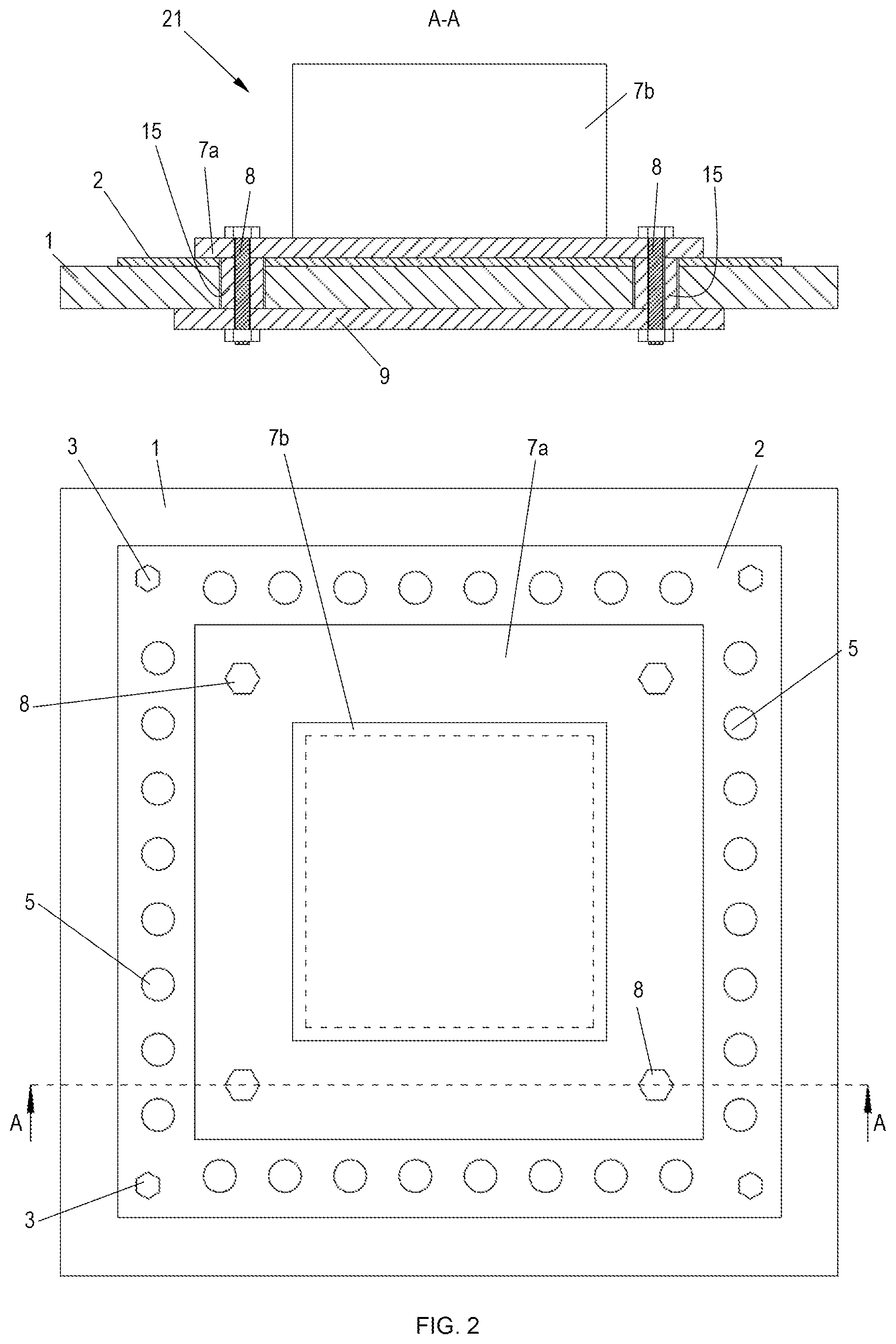 Patent US12317756 Figure 2 – Superconducting chip package with improved magnetic shielding