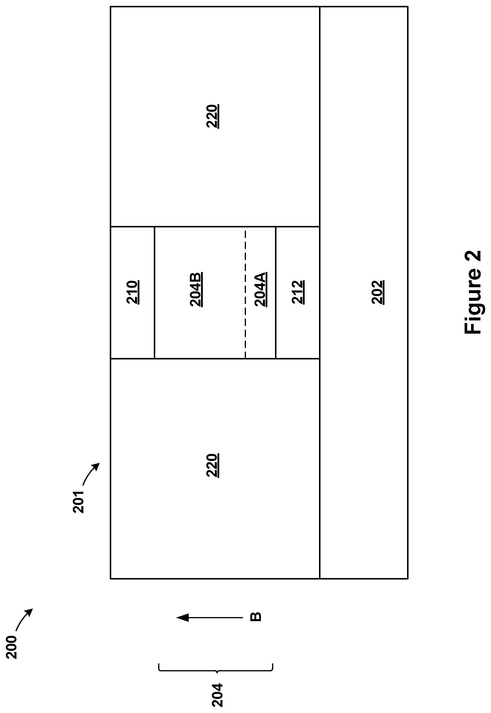 Patent US12317760 Figure 2 – Crossbar memory array in back end of line