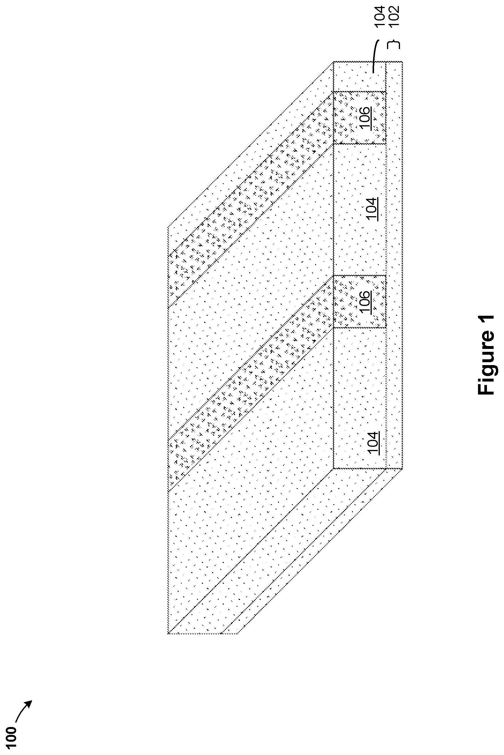 Patent US12317763 Figure 1 – Memory cell with comb-shaped electrodes