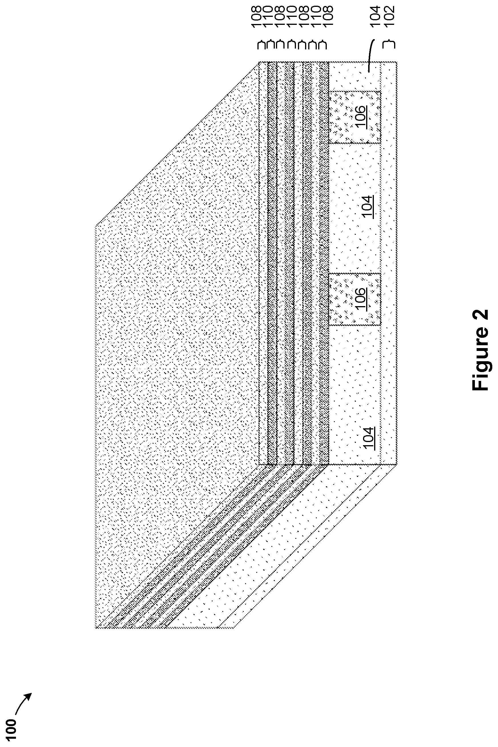 Patent US12317763 Figure 2 – Memory cell with comb-shaped electrodes