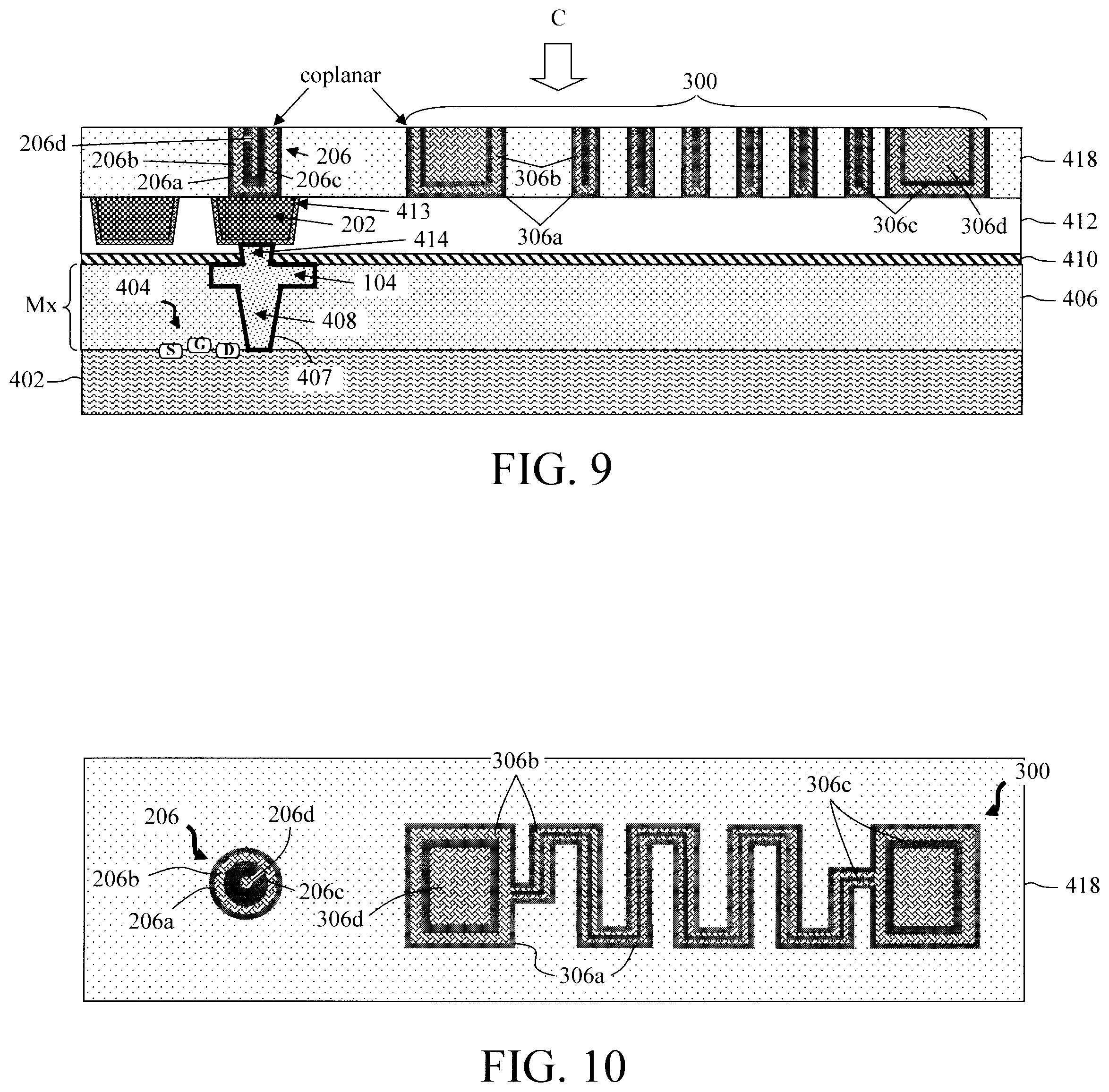 Patent US12317764 Figure 6 – Uniform voltage drop in arrays of memory devices