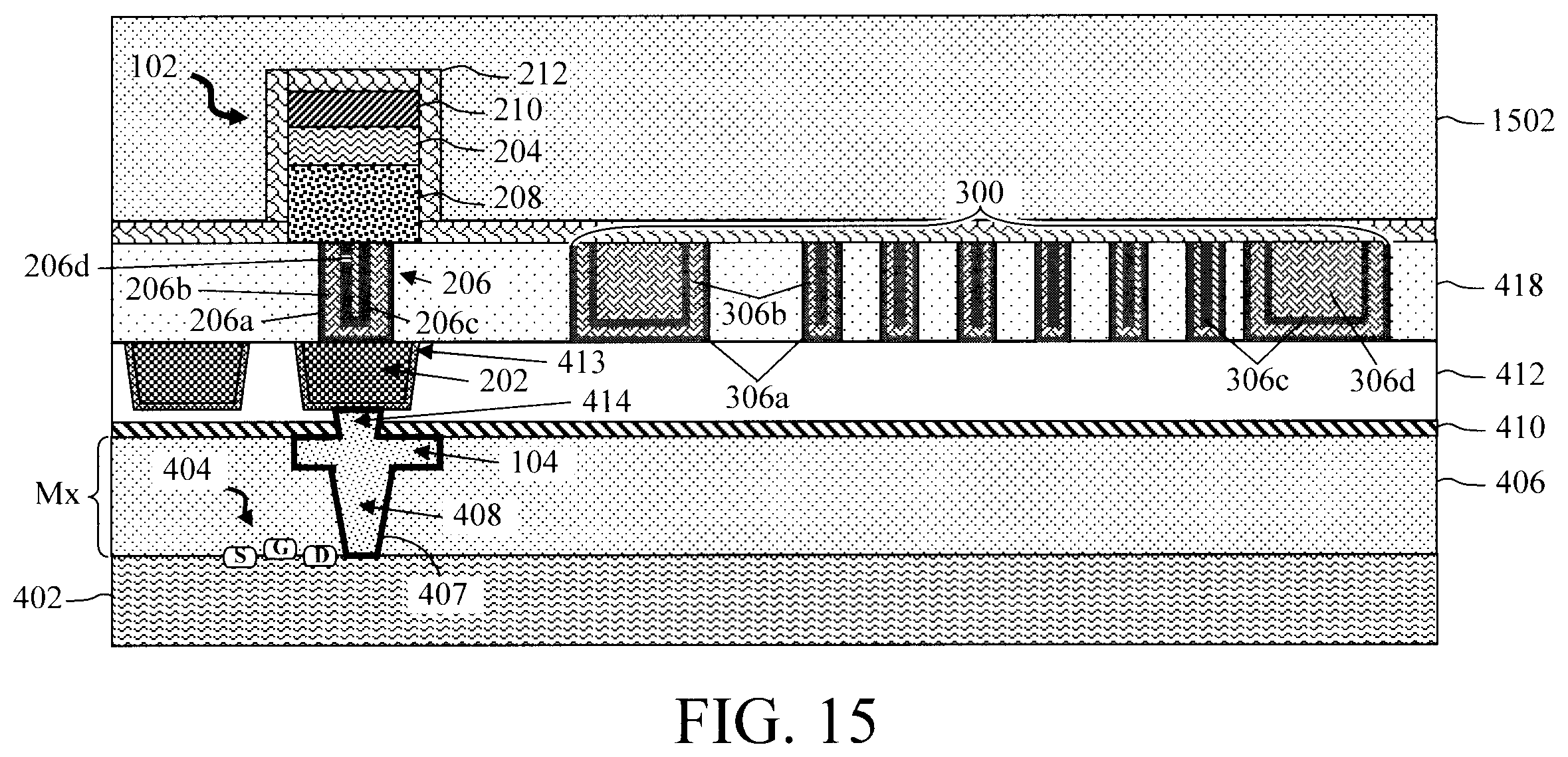 Patent US12317764 Figure 10 – Uniform voltage drop in arrays of memory devices