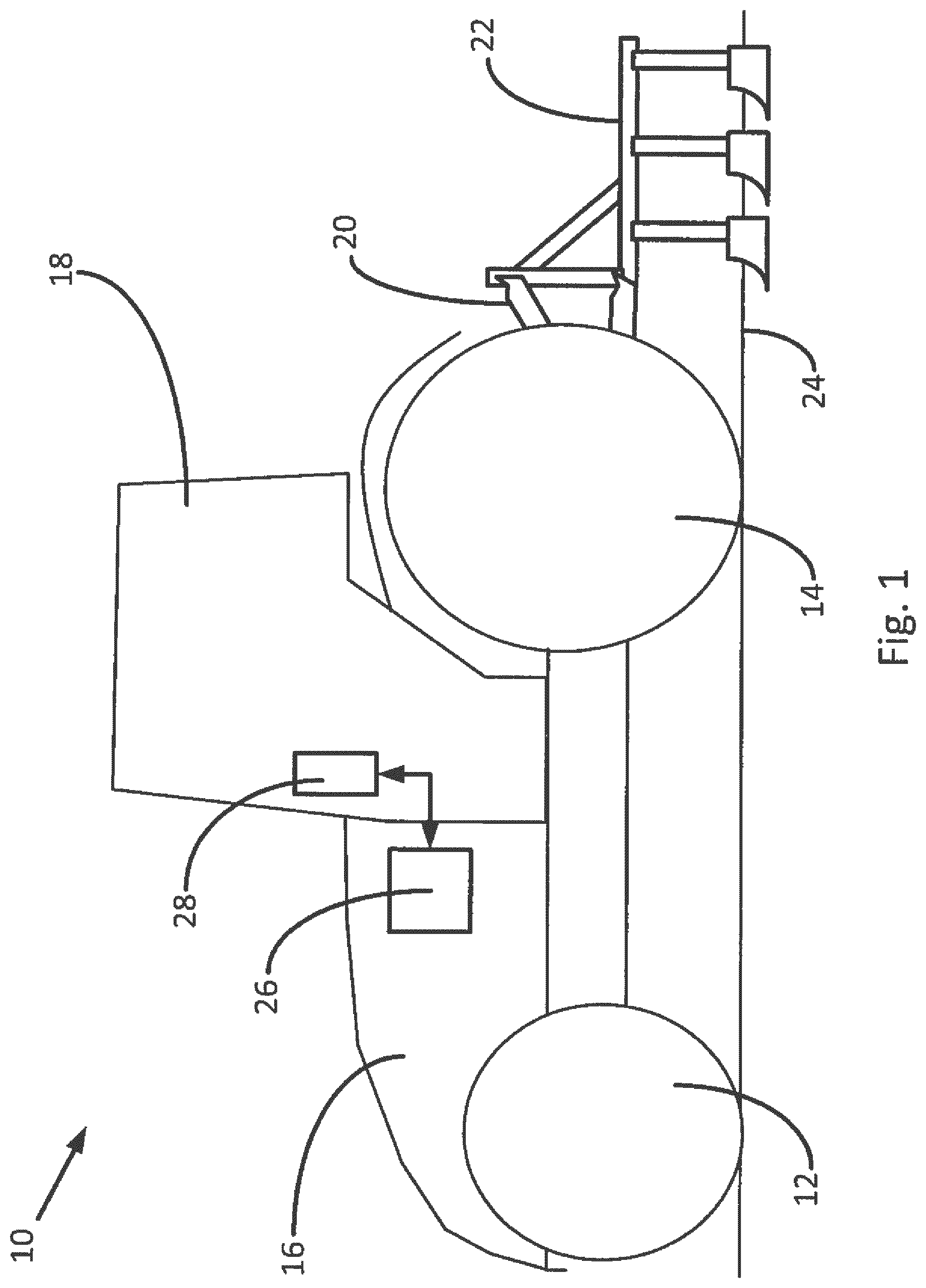 Patent US12317767 Figure 1 – Implement hitch control system