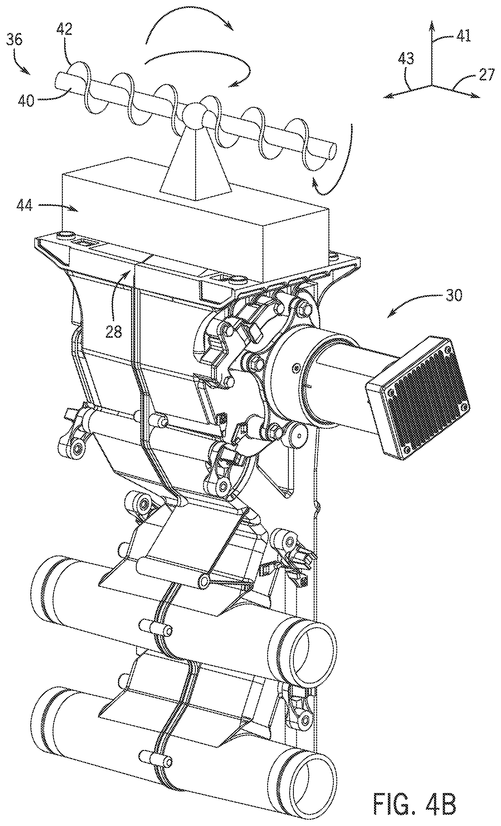 Patent US12317771 Figure 5 – Agitator drive system for a product metering system