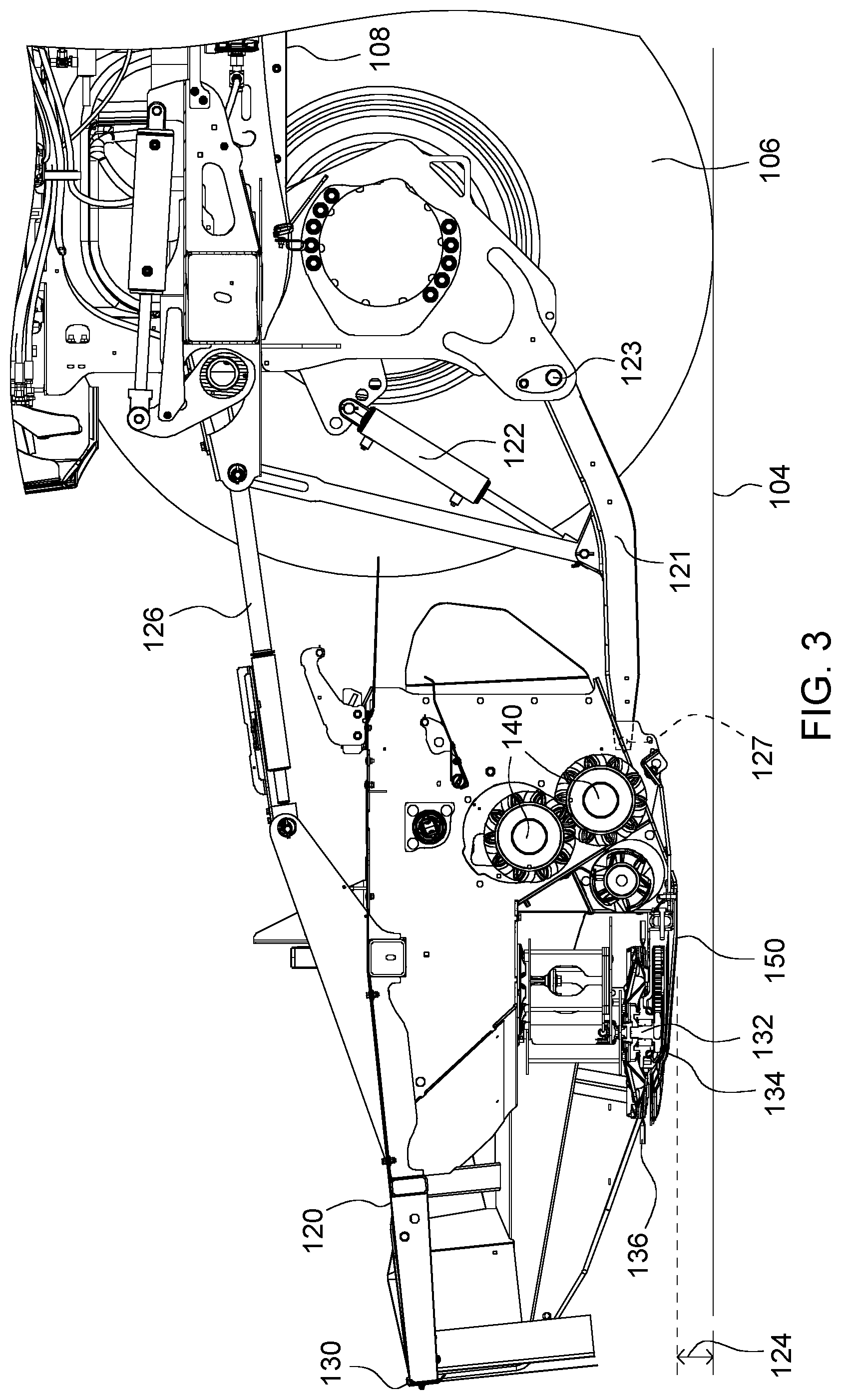 Patent US12317773 Figure 3 – Self-propelled agricultural harvester machine and header assembly control system